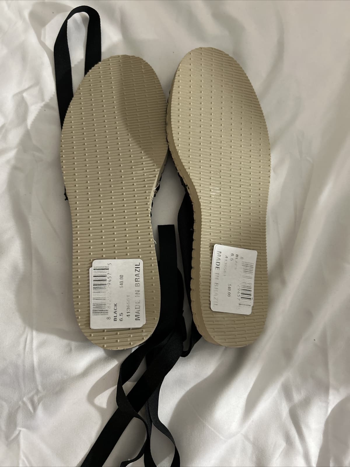 Havaianas Alpargatas (Espadrilles) Black 6.5 New - Thumbnail 3