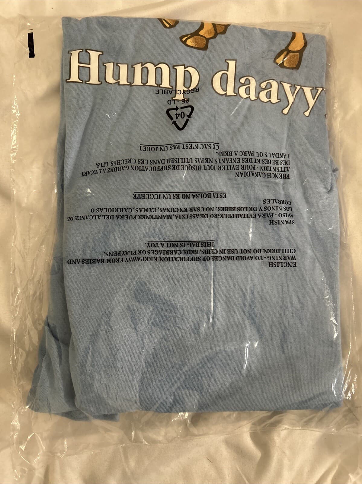 Unisex T-shirt two XL hump day short sleeve T-shirt - Thumbnail 5