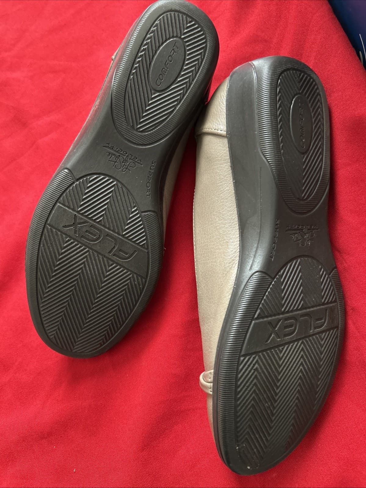 Women’s Size 7 1/2 Shoes Tan Life Stride Velocity 2.0 Comfort Support Flex - Thumbnail 5