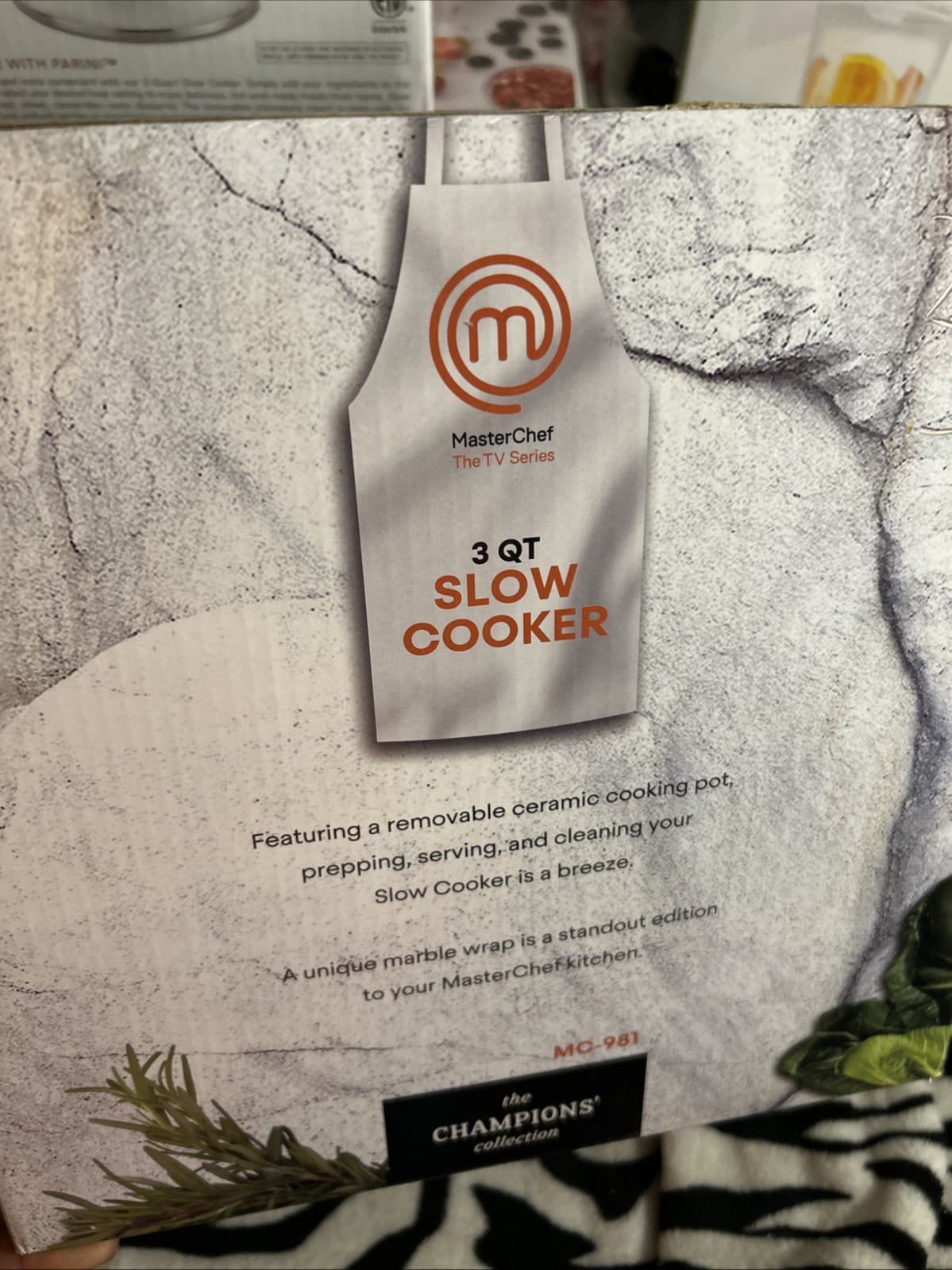 Master Chef 3 Qt Slow Cooker MC-981 NEW Box Damaged - Thumbnail 4
