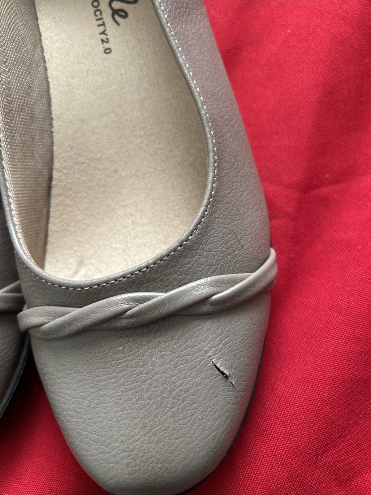 Women’s Size 7 1/2 Shoes Tan Life Stride Velocity 2.0 Comfort Support Flex - Thumbnail 2