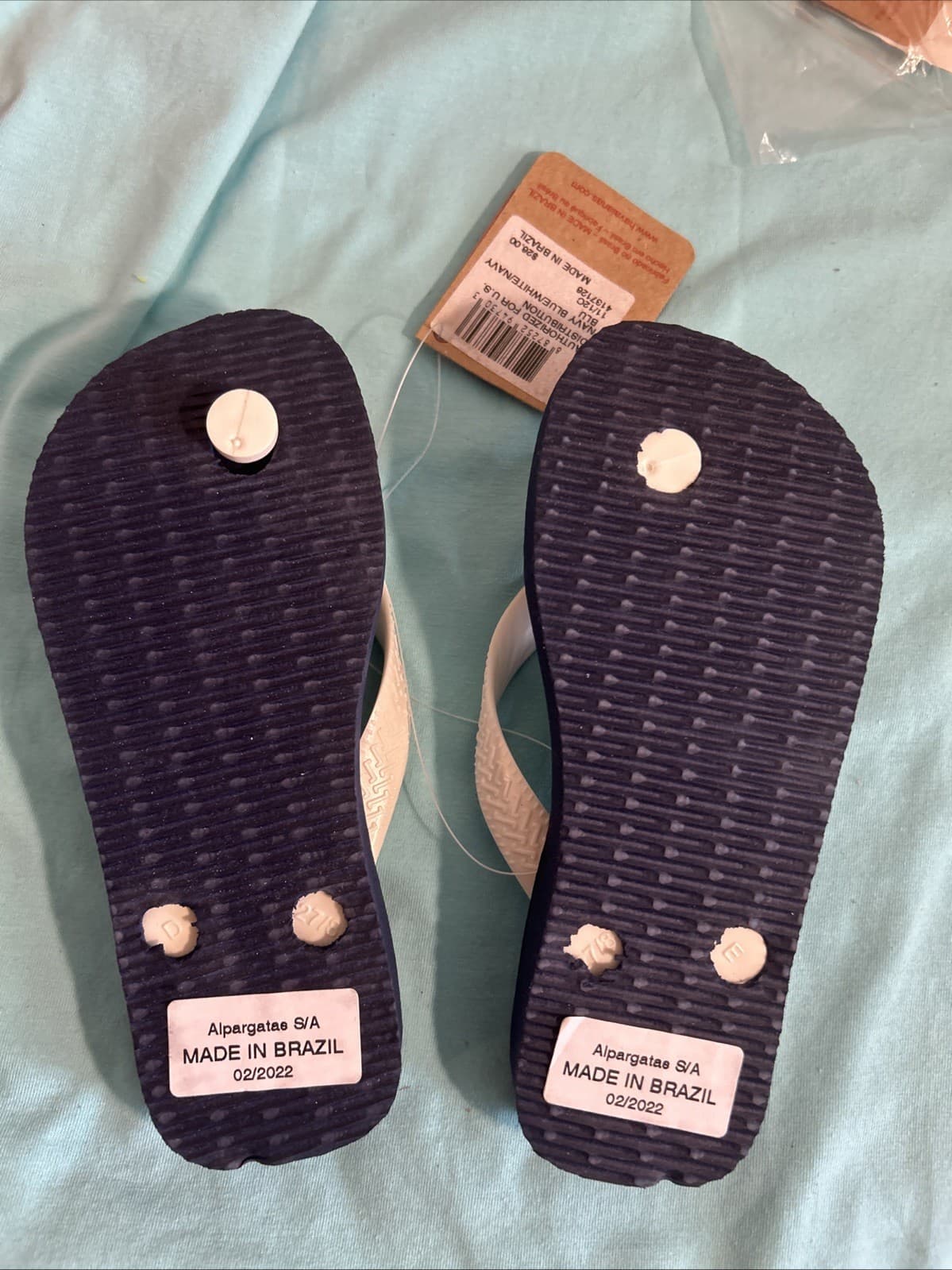 Havaianas 11/12c Toddlers Navy Blue - Thumbnail 2