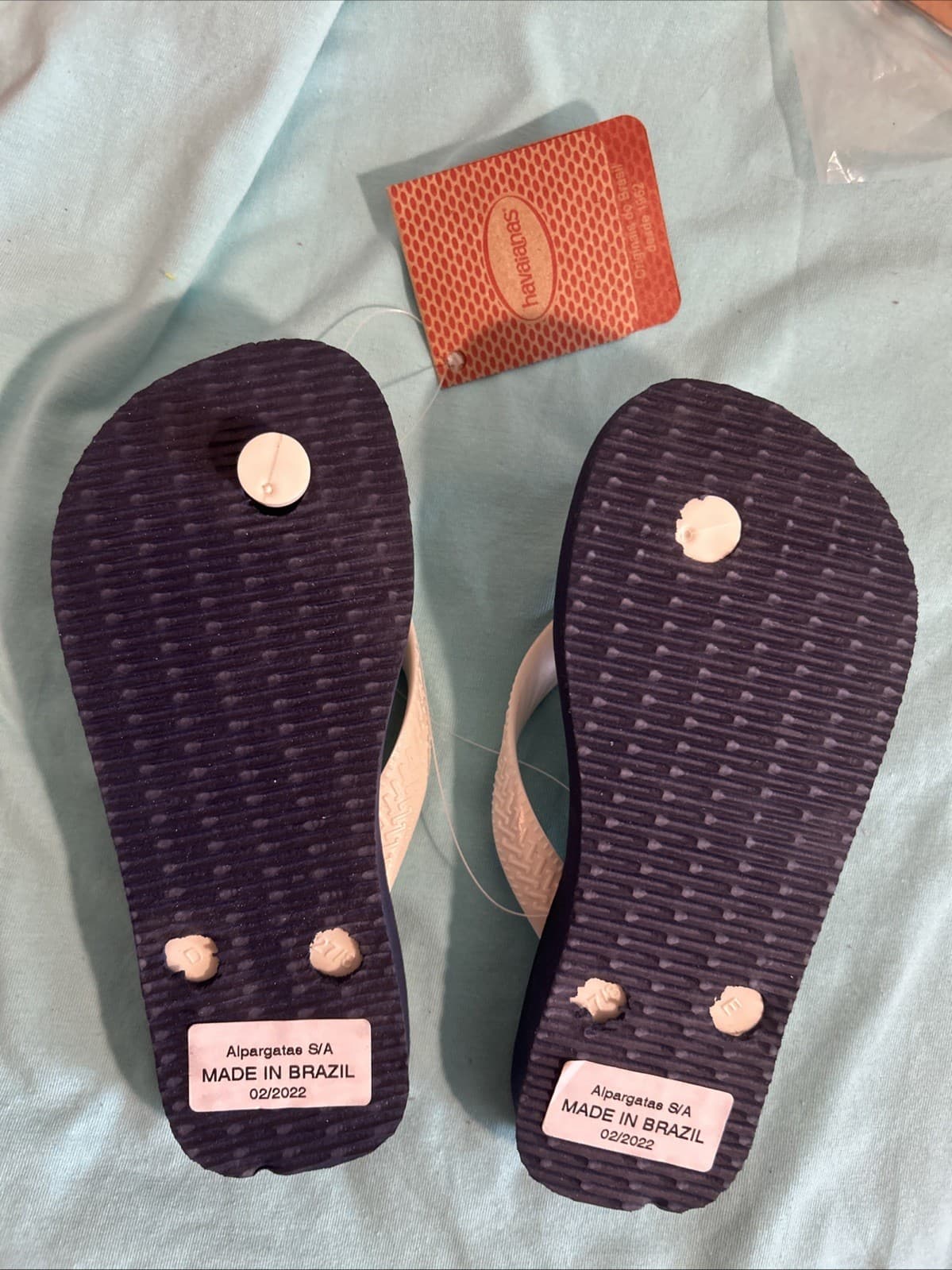 Havaianas 11/12c Toddlers Navy Blue - Thumbnail 3