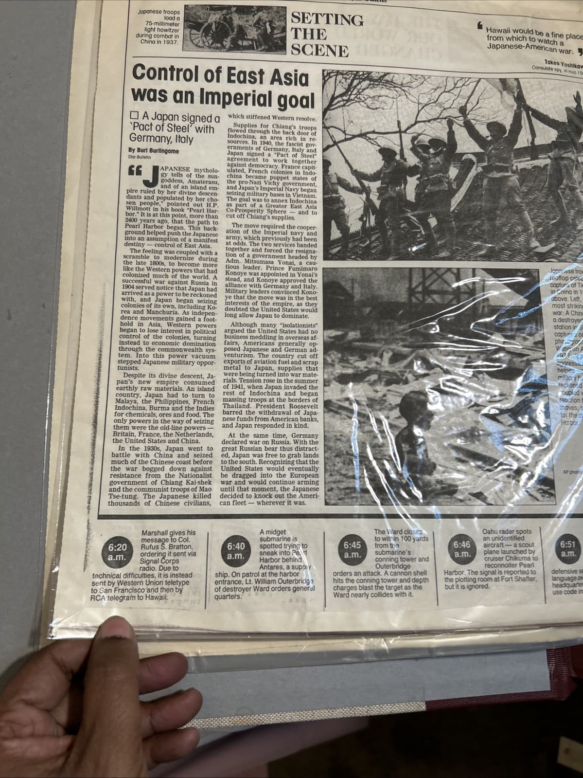 Clippings Of The Pearl Harbor 1941-1991 - Thumbnail 7