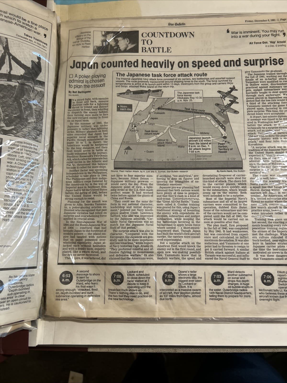 Clippings Of The Pearl Harbor 1941-1991 - Thumbnail 8