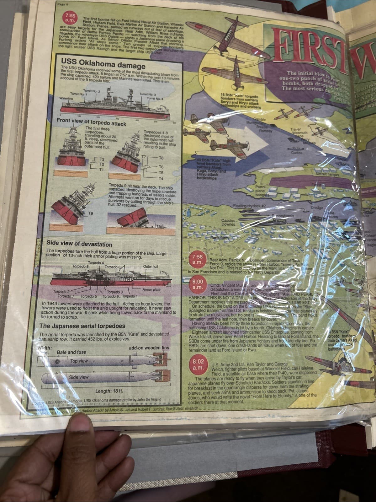 Clippings Of The Pearl Harbor 1941-1991 - Thumbnail 11
