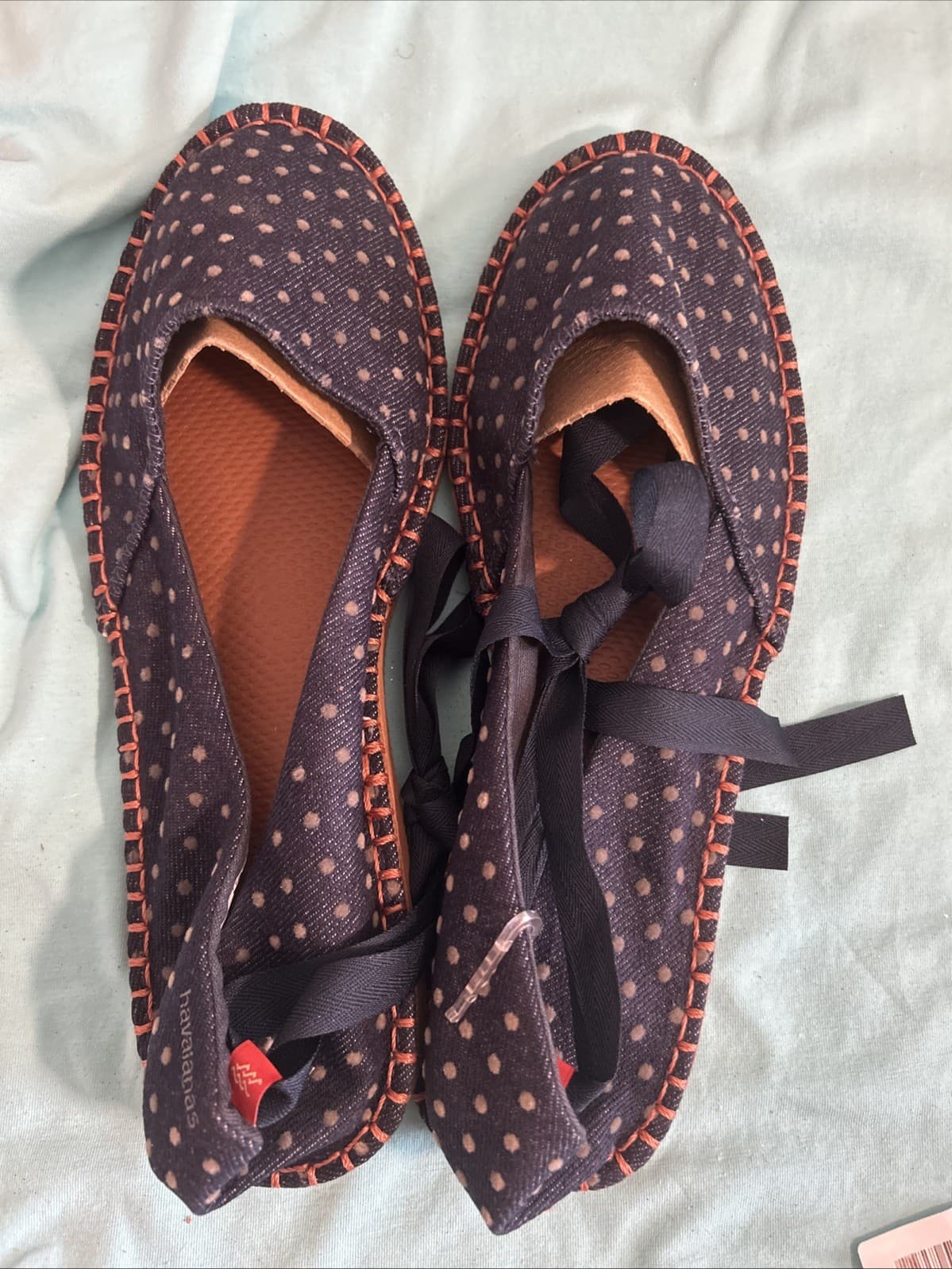 Havaianas Alpargatas Navy Blue 10W/8.5M NWT Unisex - Thumbnail 2