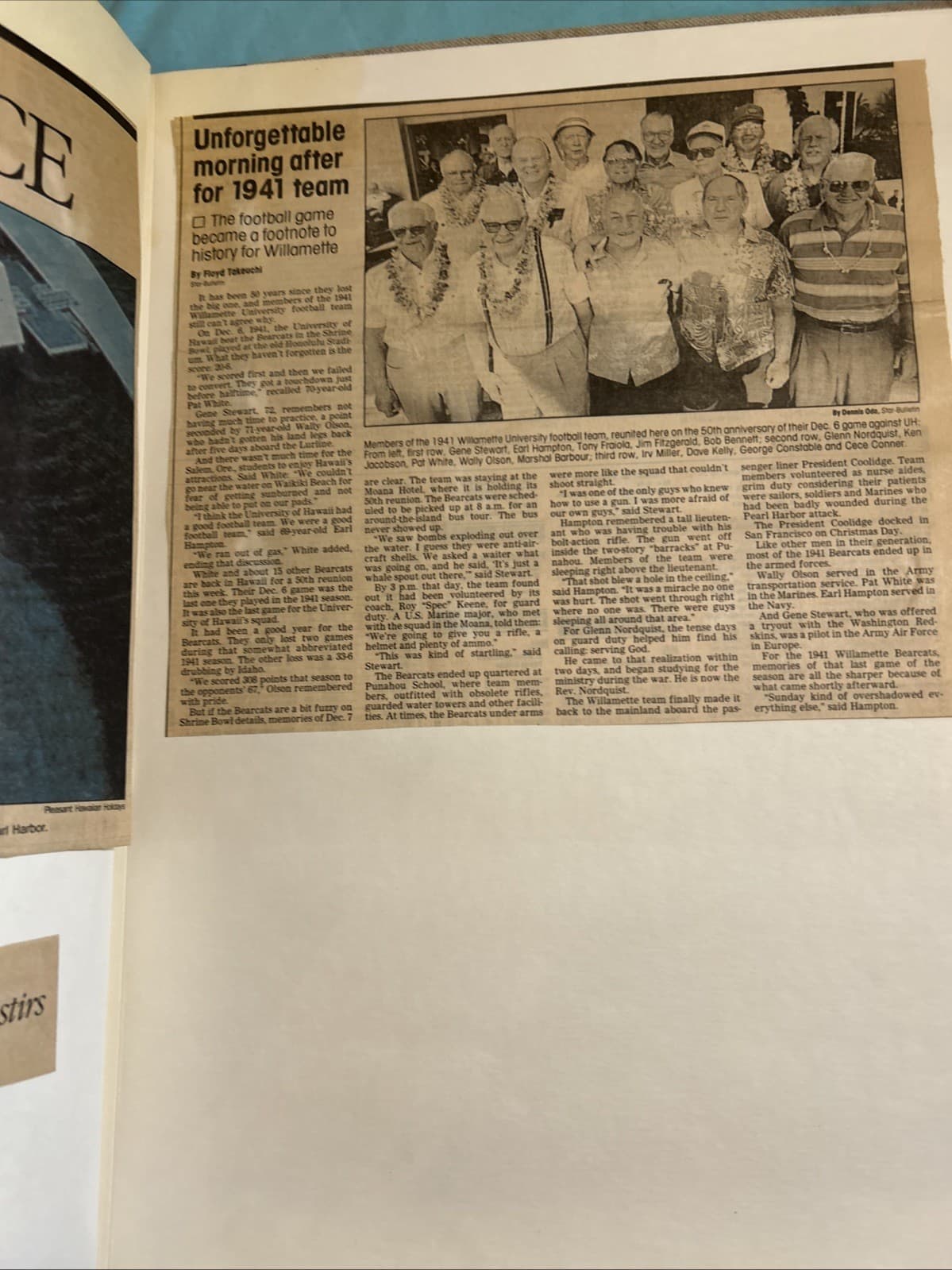 Clippings Of The Pearl Harbor 1941-1991 - Thumbnail 20