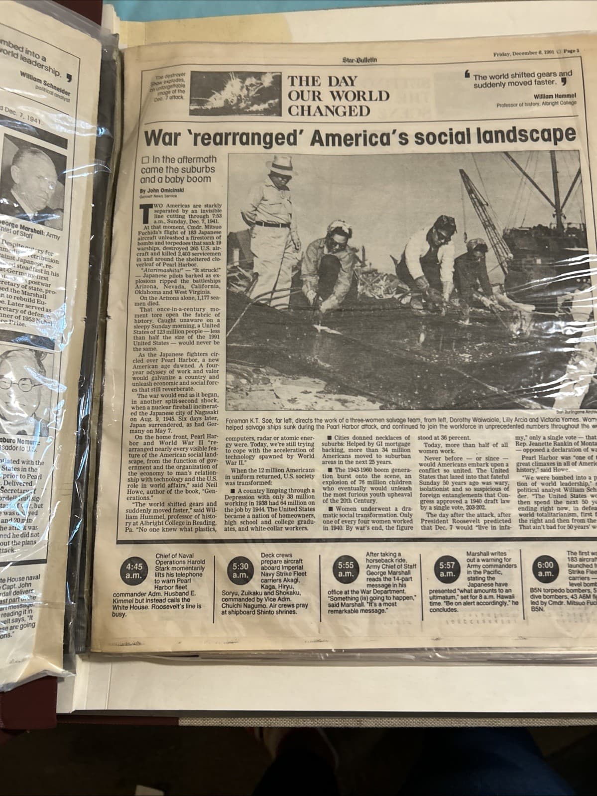 Clippings Of The Pearl Harbor 1941-1991 - Thumbnail 6
