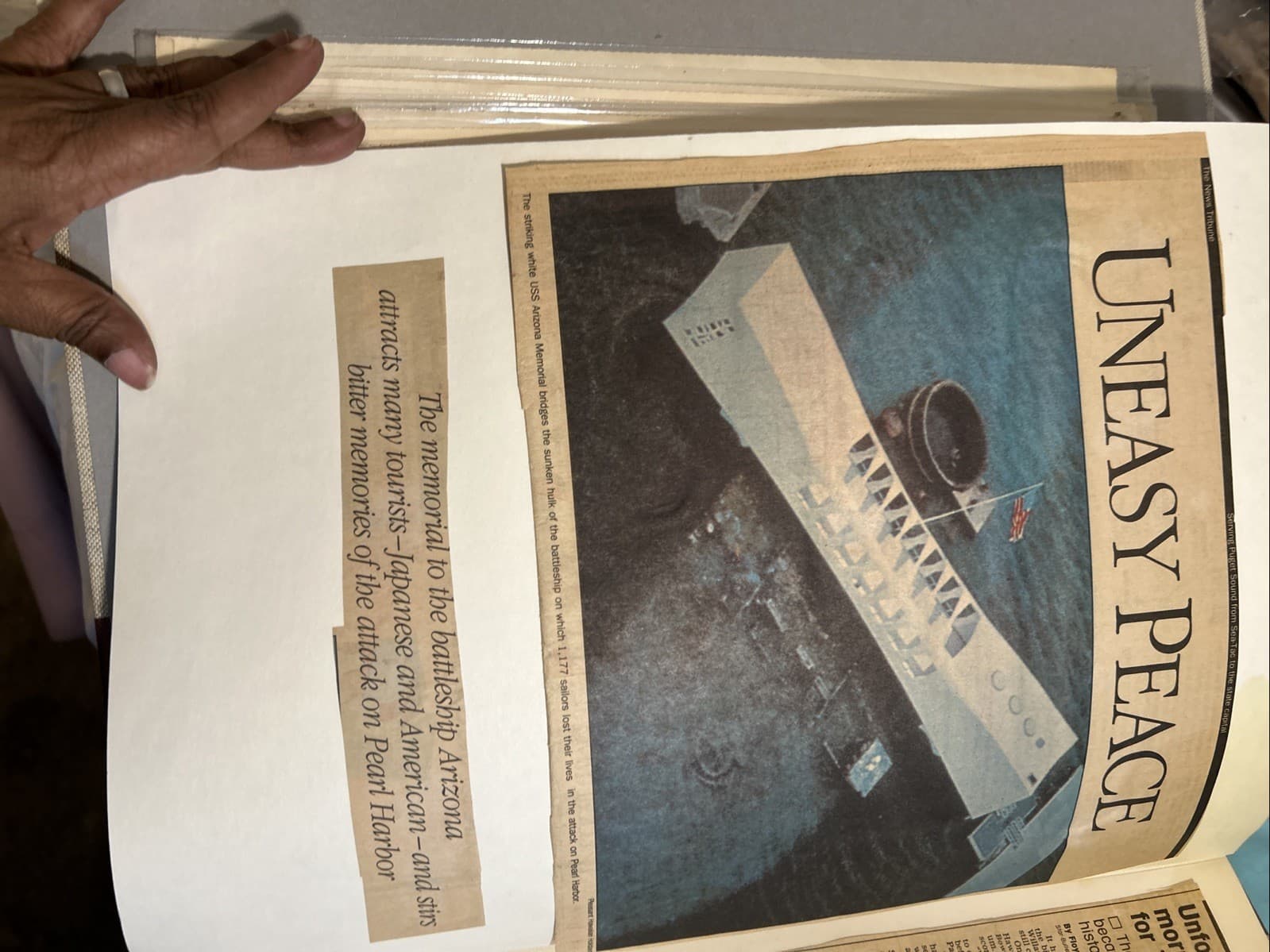 Clippings Of The Pearl Harbor 1941-1991 - Thumbnail 19