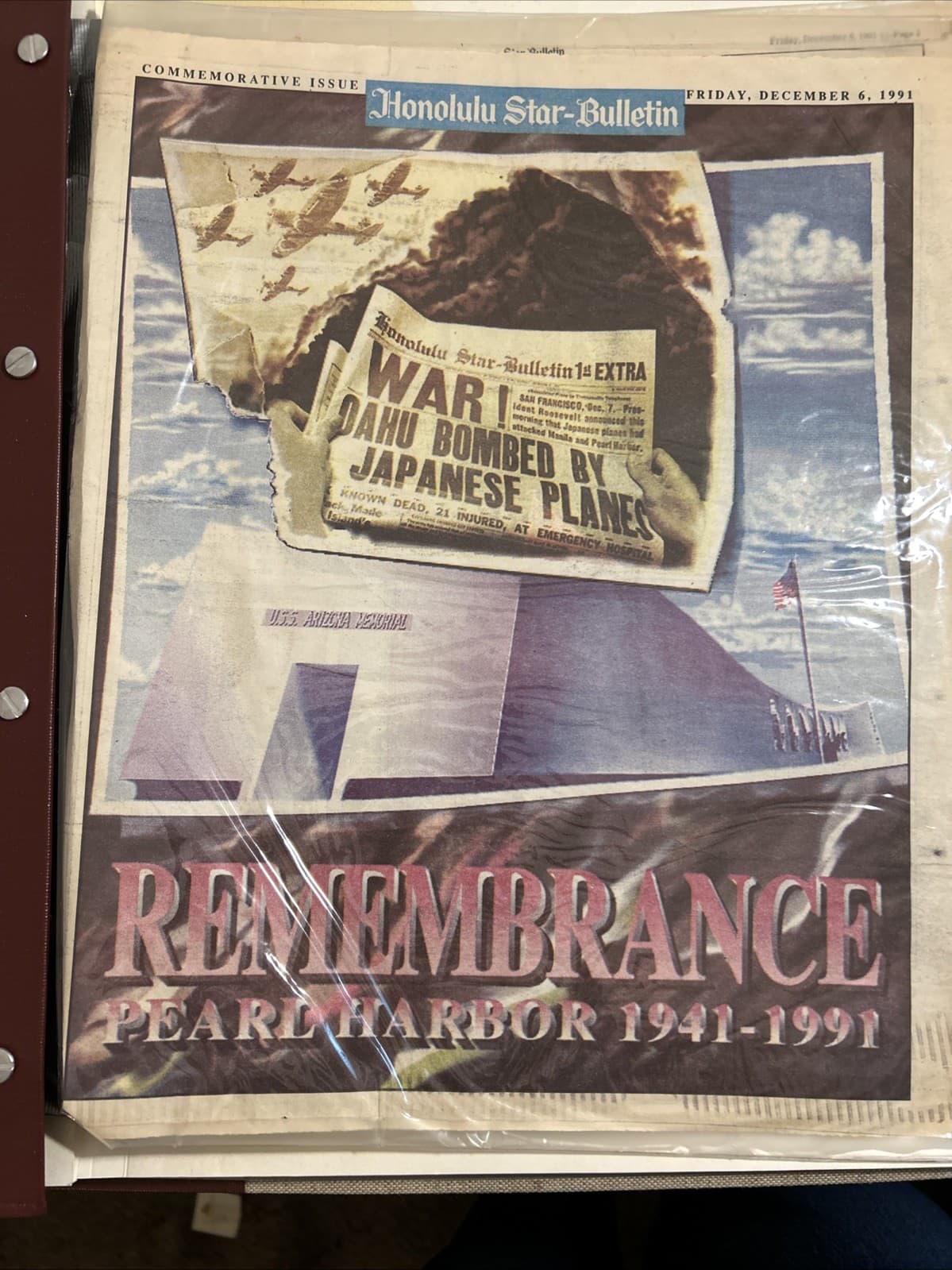 Clippings Of The Pearl Harbor 1941-1991 - Thumbnail 2
