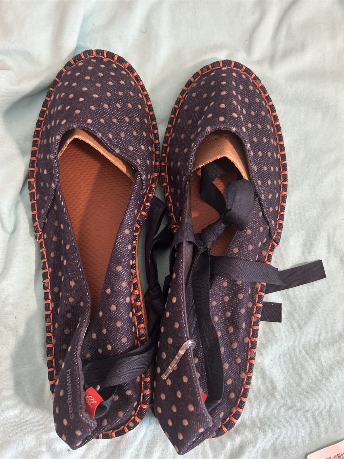 Havaianas Alpargatas Navy Blue 10W/8.5M NWT Unisex