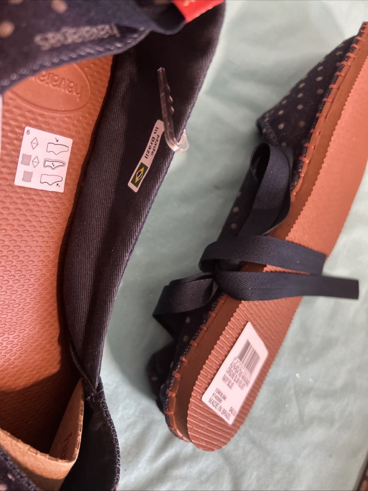 Havaianas Alpargatas Navy Blue 10W/8.5M NWT Unisex - Thumbnail 6