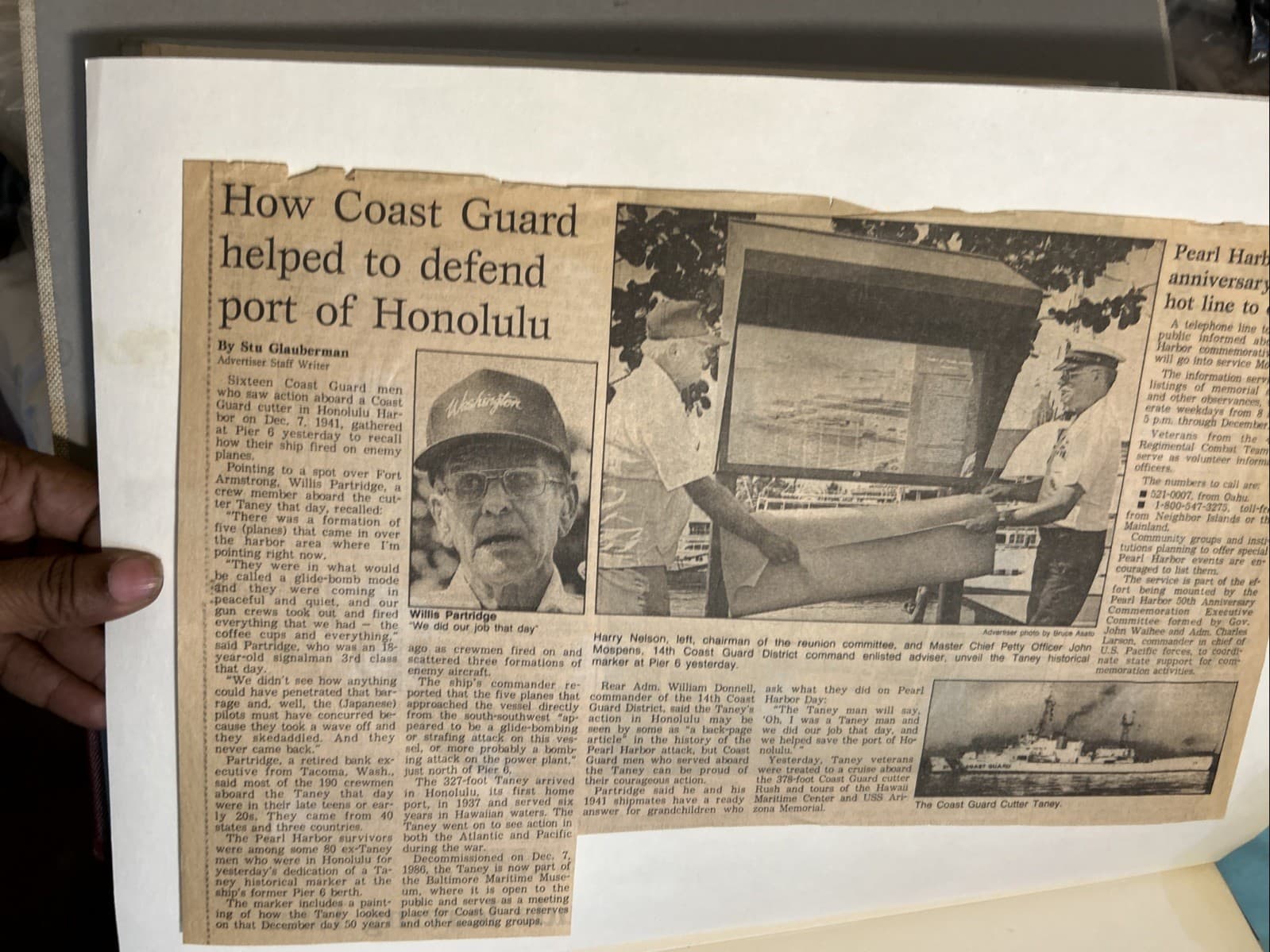 Clippings Of The Pearl Harbor 1941-1991 - Thumbnail 21