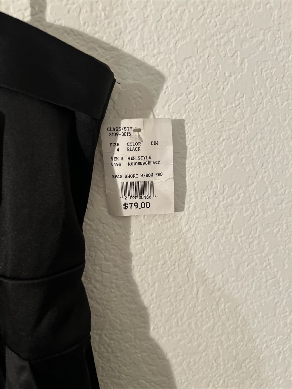 Women’s Black Dress Size 4 NWT - Thumbnail 2