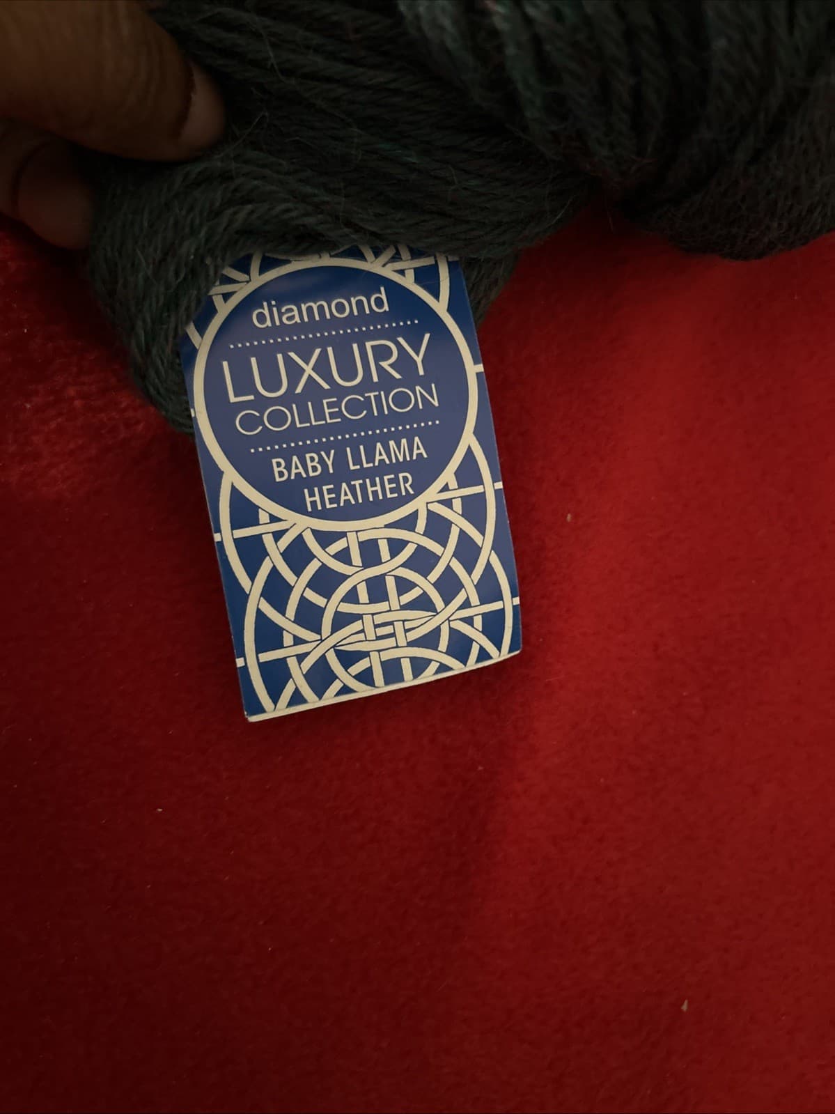 Diamond Luxury Collection Baby Llama Heather Yarn NWT Multicolor - Thumbnail 3