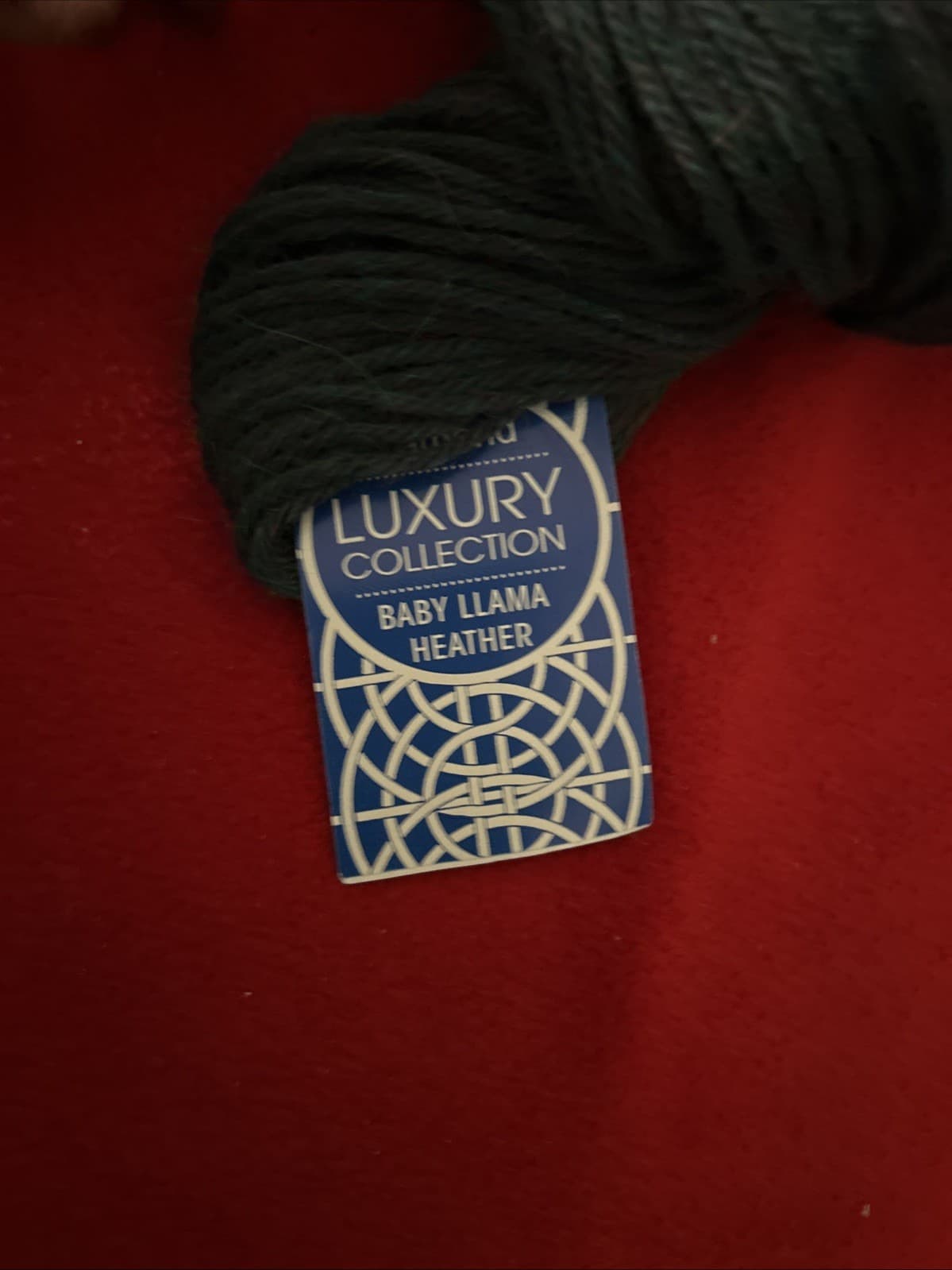 Diamond Luxury Collection Baby Llama Heather Yarn NWT Multicolor - Thumbnail 2