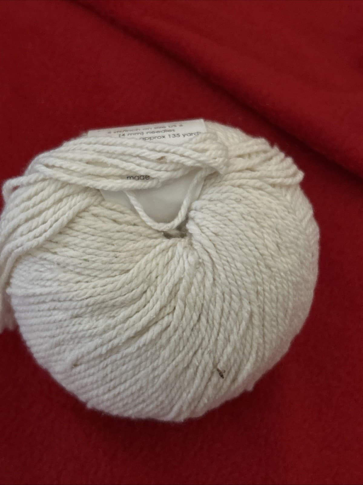 Classic Elite Yarn Classic Silk NWT 135 Yards Ivory - Thumbnail 3