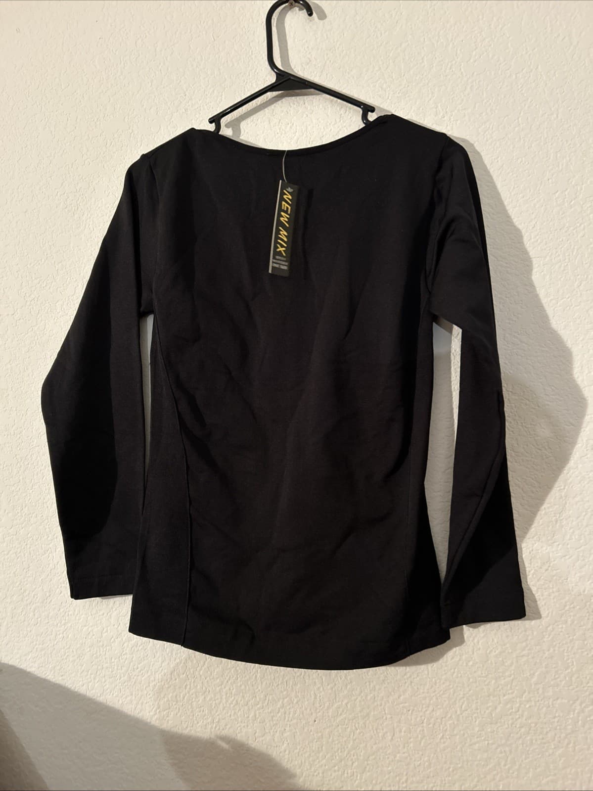 Women’s New Mix One Size Shirt New Black Stretch - Thumbnail 2