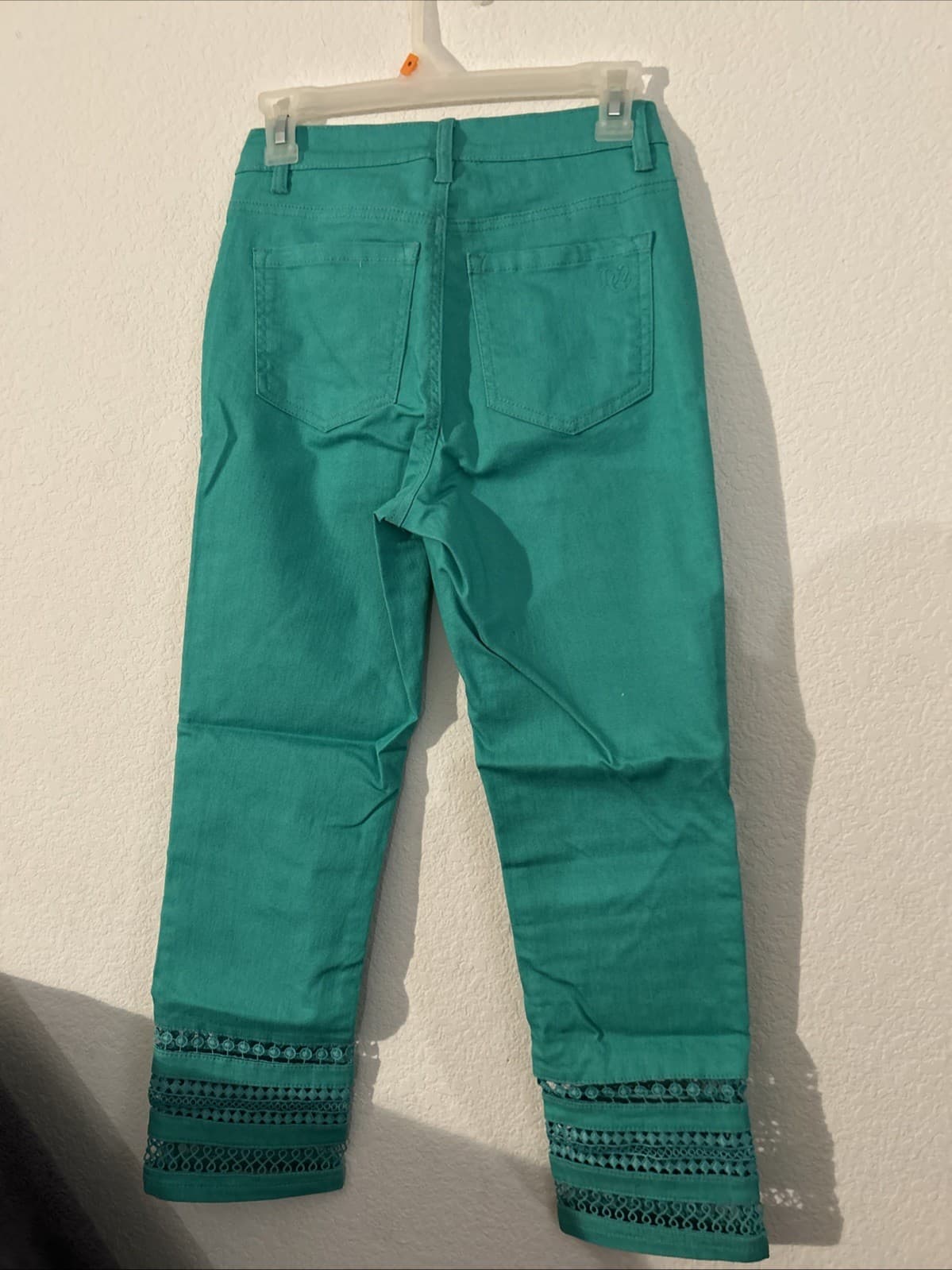 Diane Gillman Women’s Pants Turquoise Size 0 NWT - Thumbnail 3