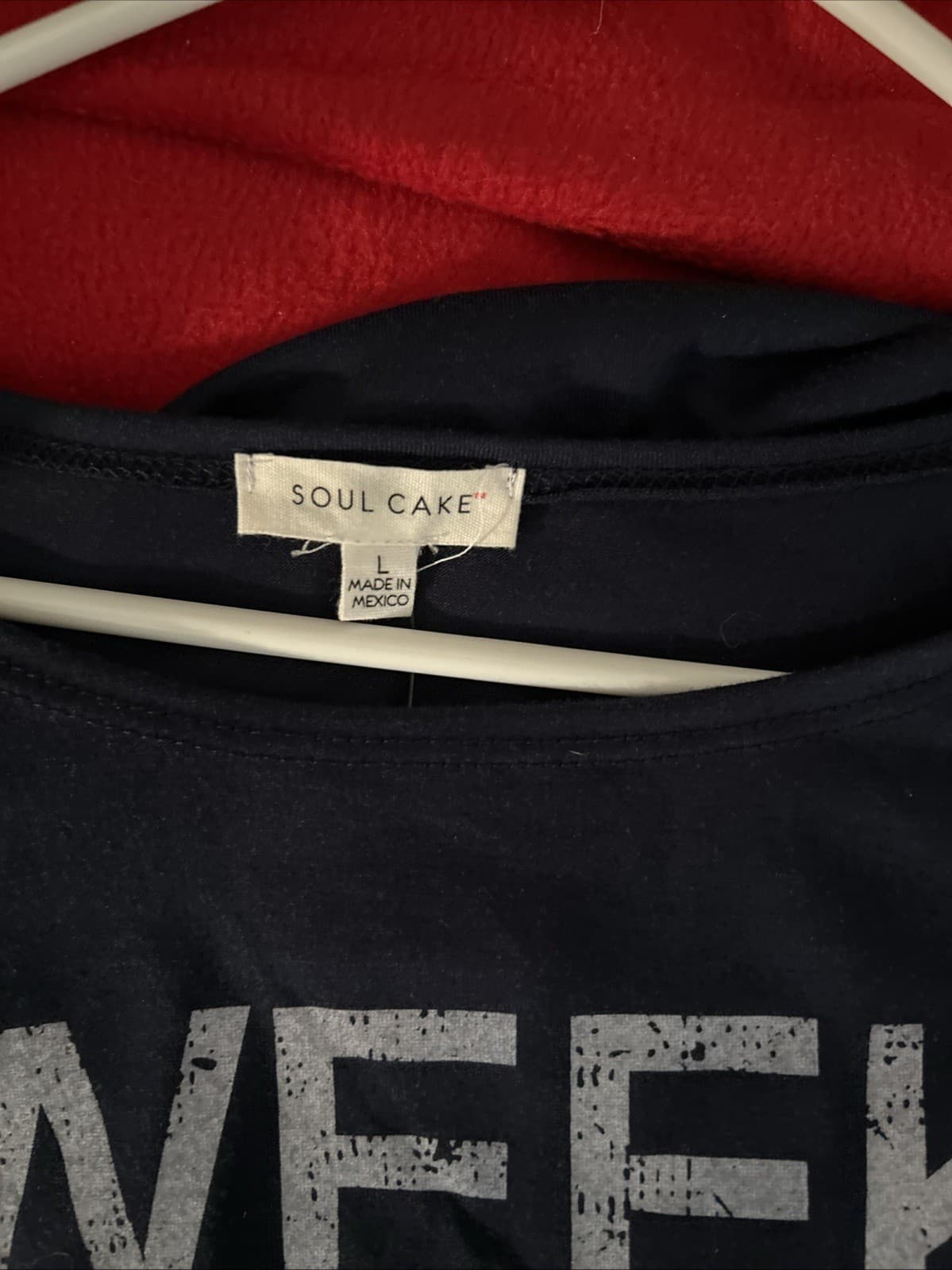 Women’s Large Top NWT Weekend Mood Soul Cake - Thumbnail 4