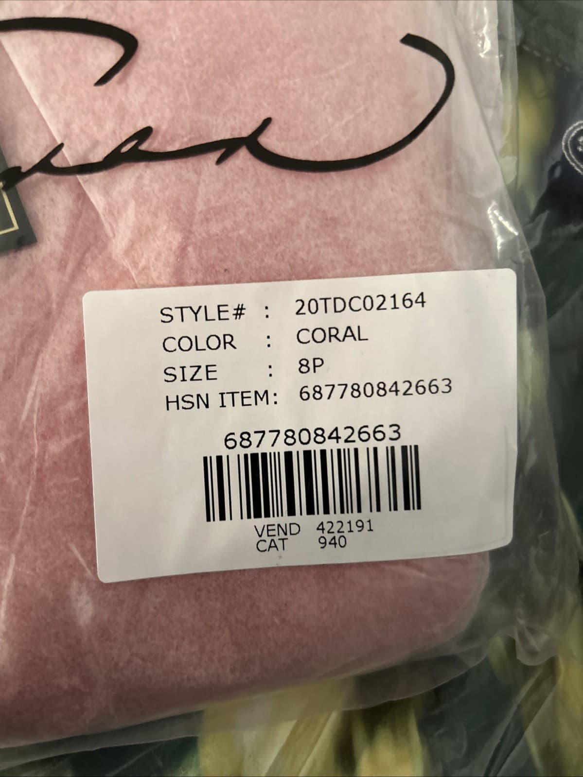 Diane Gillman Coral Size 8P - Thumbnail 5