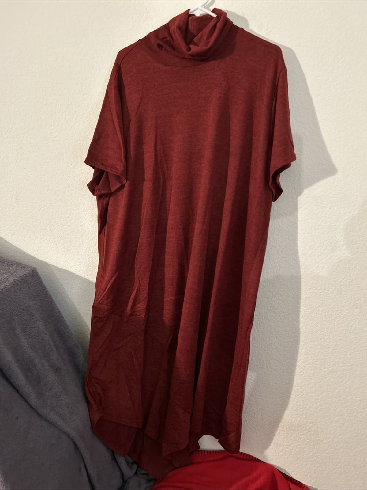 Diane Gilman 3X Wine Long Dress NWT