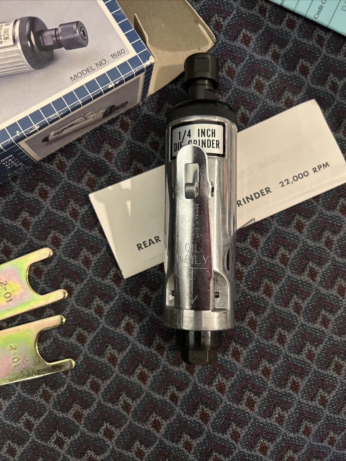 northern industrial tools 1/4 Inch Die Grinder New - Thumbnail 4