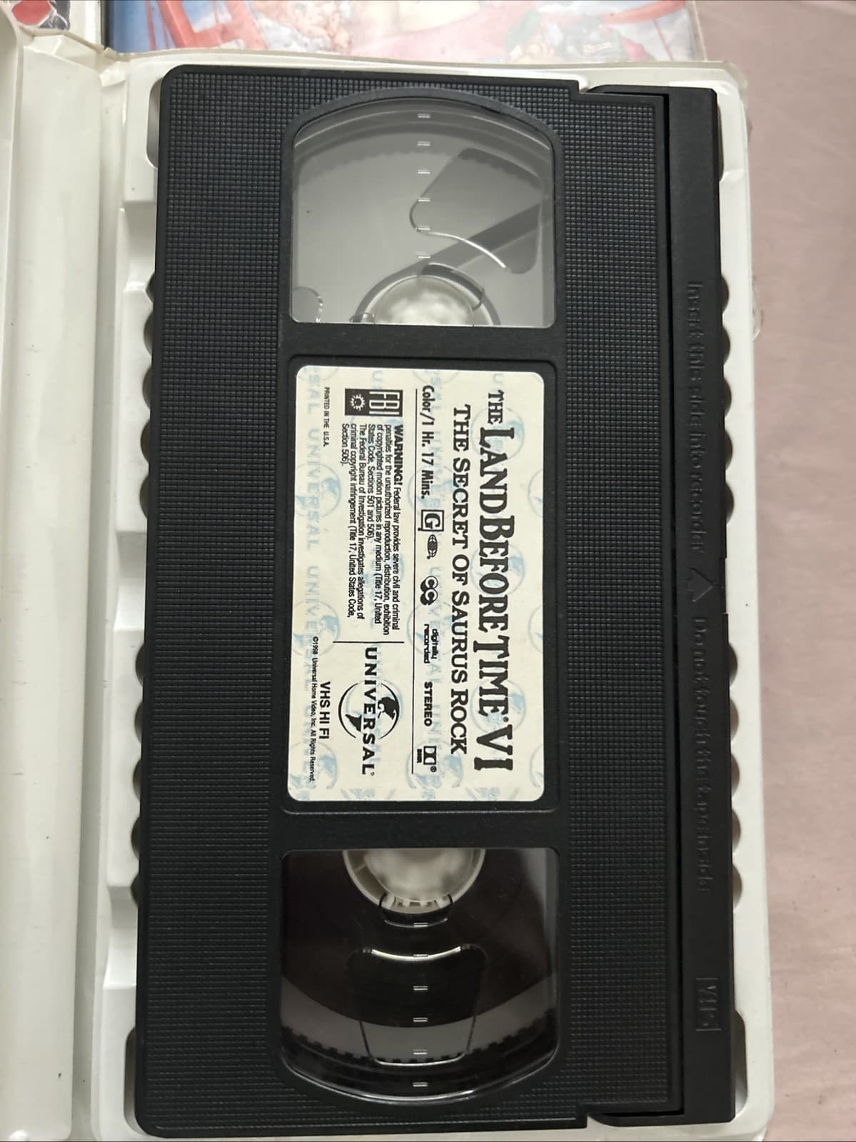 Lot Of 4 Kids Vhs Barton, The Land Before Time V & VI, All Dogs Go To Have 2 - Thumbnail 3