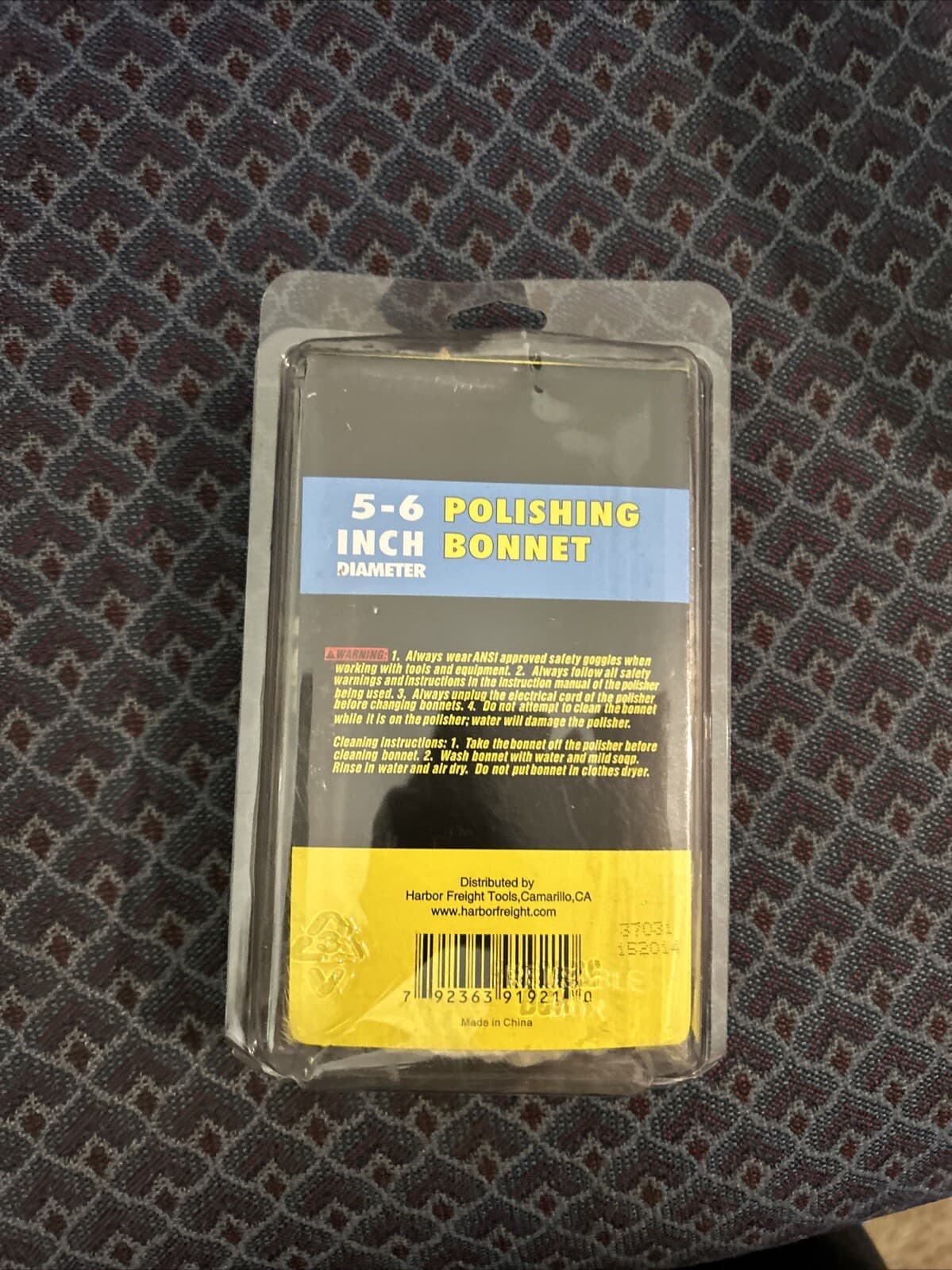 5” - 6” Bonnet Polish Pad Polishing Buffing Boat & Car Buffer Harbor Freight - Thumbnail 2