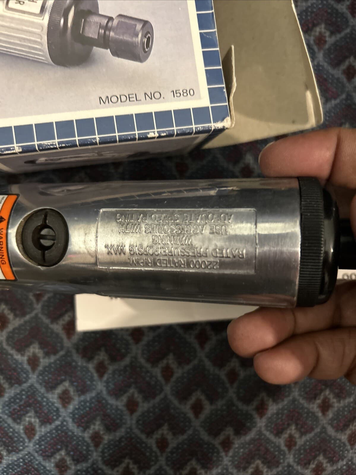 northern industrial tools 1/4 Inch Die Grinder New - Thumbnail 3