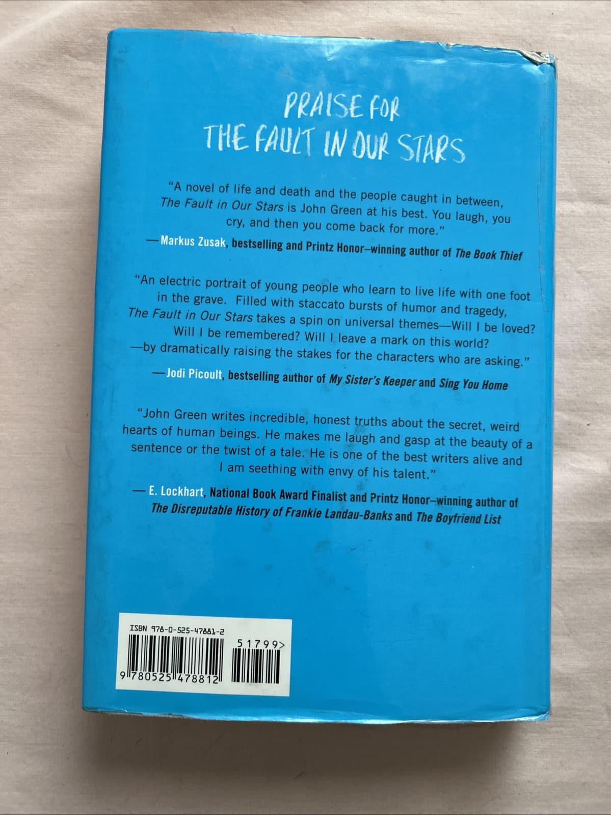 Fault in Our Stars by John Green (2012, Hardcover) - Thumbnail 2