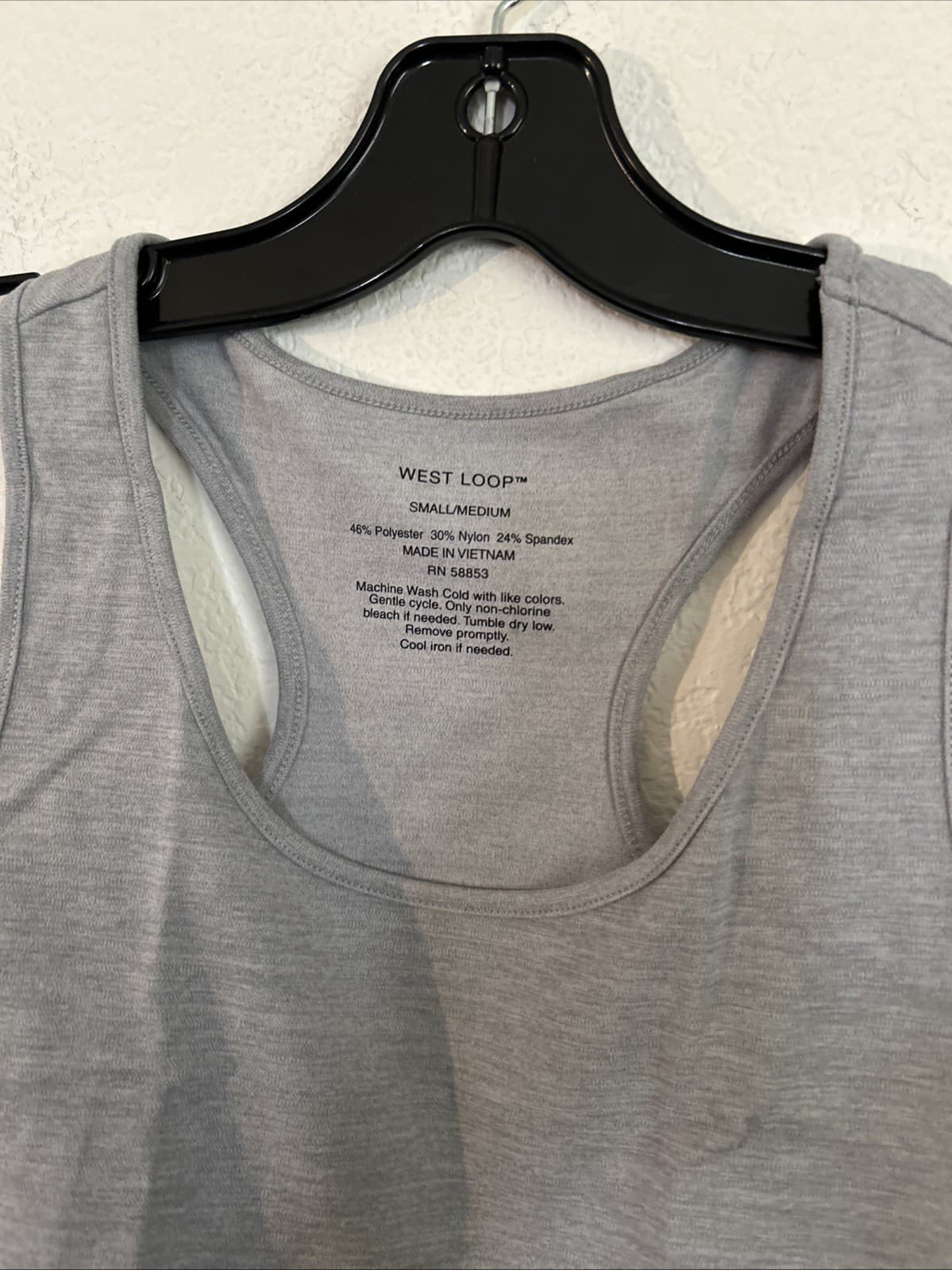 West Loop Women's Bralette New Size: S/M Grey Tag less quick Dry New - Thumbnail 2