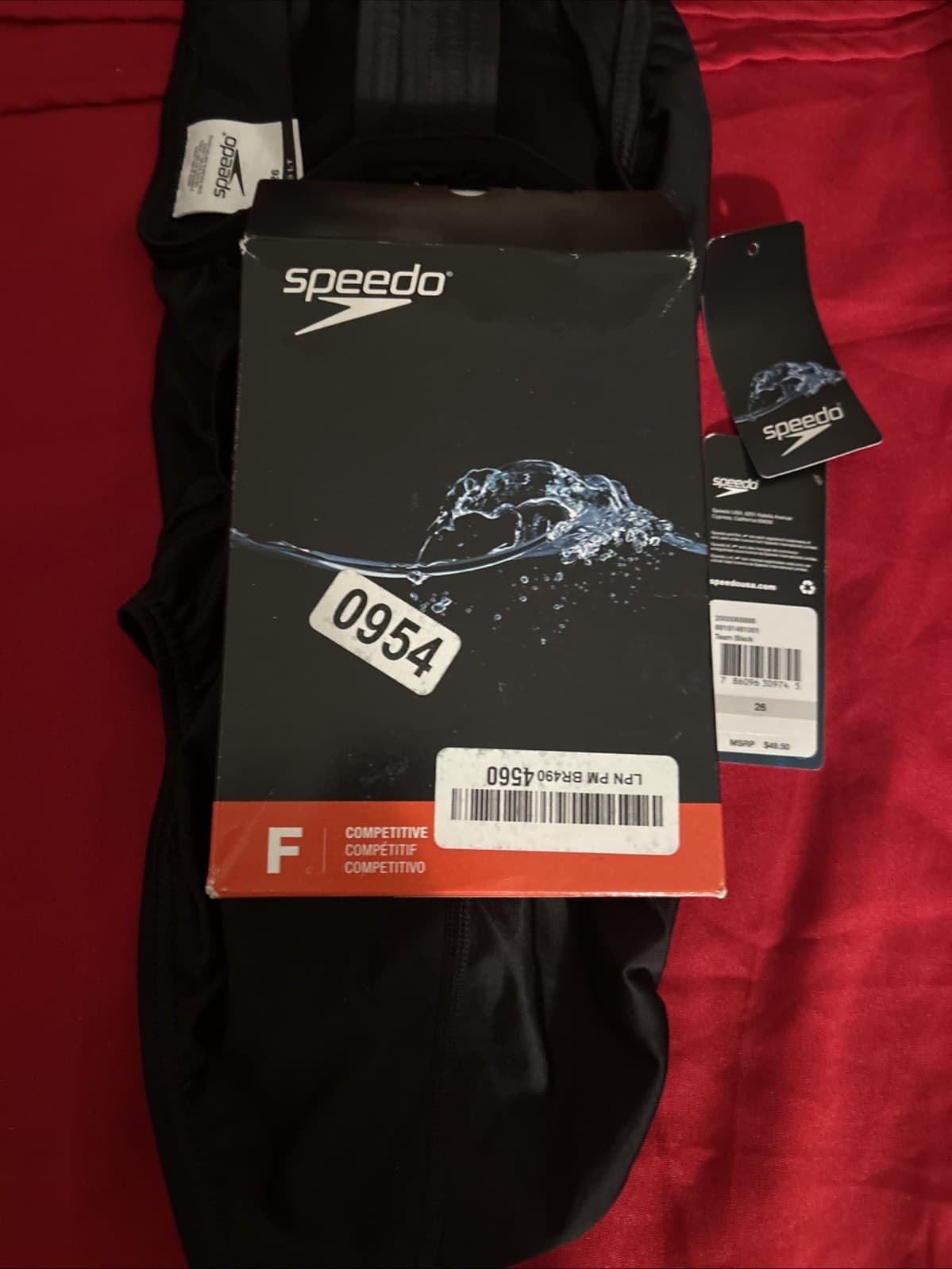 Speedo Women's ProLT Super Pro One Piece Swimsuit - Black, Size 26 - Thumbnail 3
