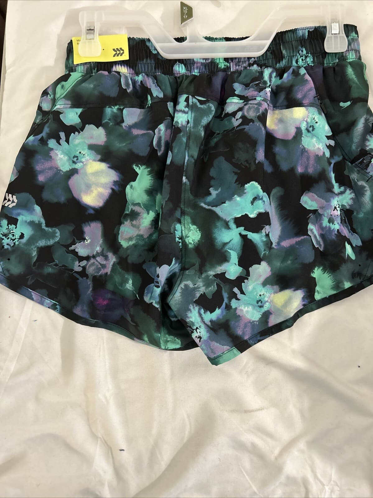 All In Motion Women’s Size XS Mint Leaf Mid Rise Run Running Shorts - Thumbnail 5