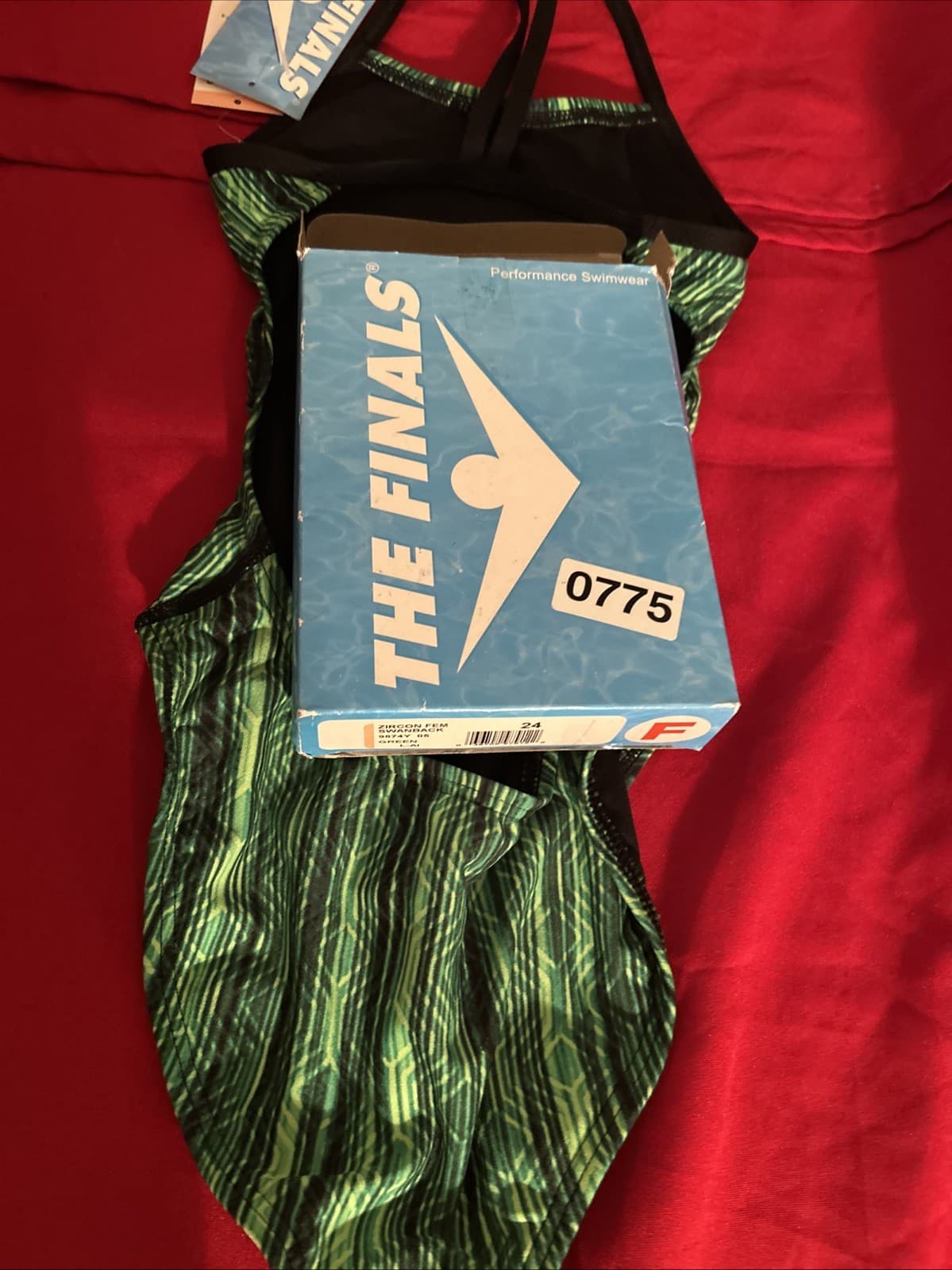 The Finals Size 24 Green One Piece Swimsuit NWT - Thumbnail 4