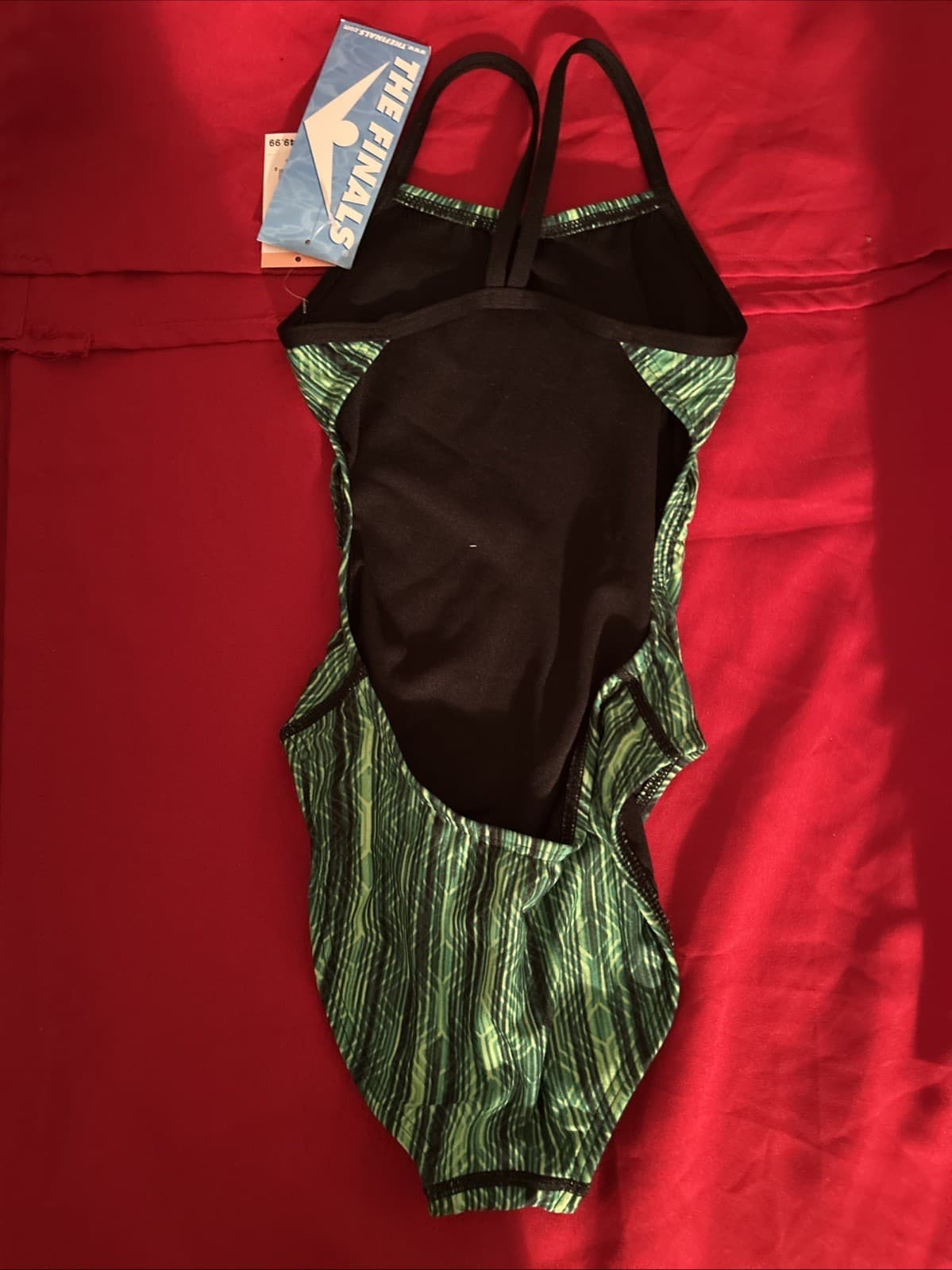 The Finals Size 24 Green One Piece Swimsuit NWT - Thumbnail 3