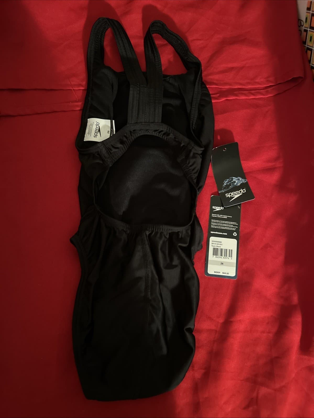 Speedo Women's ProLT Super Pro One Piece Swimsuit - Black, Size 26 - Thumbnail 2