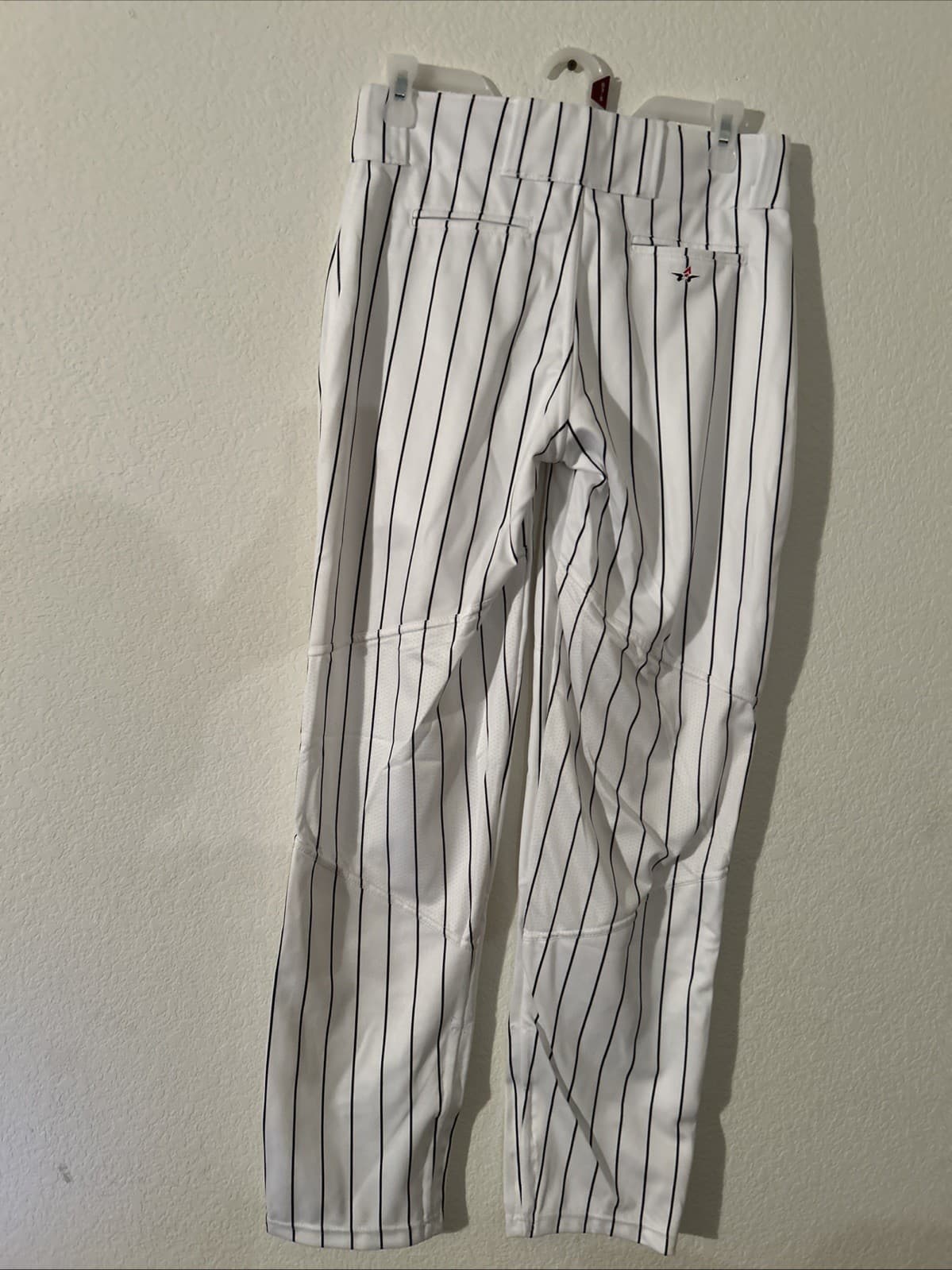 Alleson Atlethic Youth Baseball/ Softball Pants Black/ White Striped Size Large - Thumbnail 2