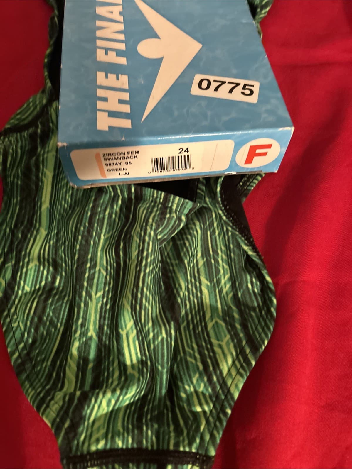 The Finals Size 24 Green One Piece Swimsuit NWT - Thumbnail 5