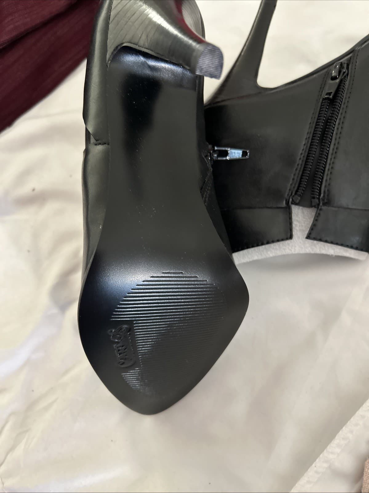 Women’s Black Equinox Boots Size 8M New Carlos By Carlos Santana - Thumbnail 5