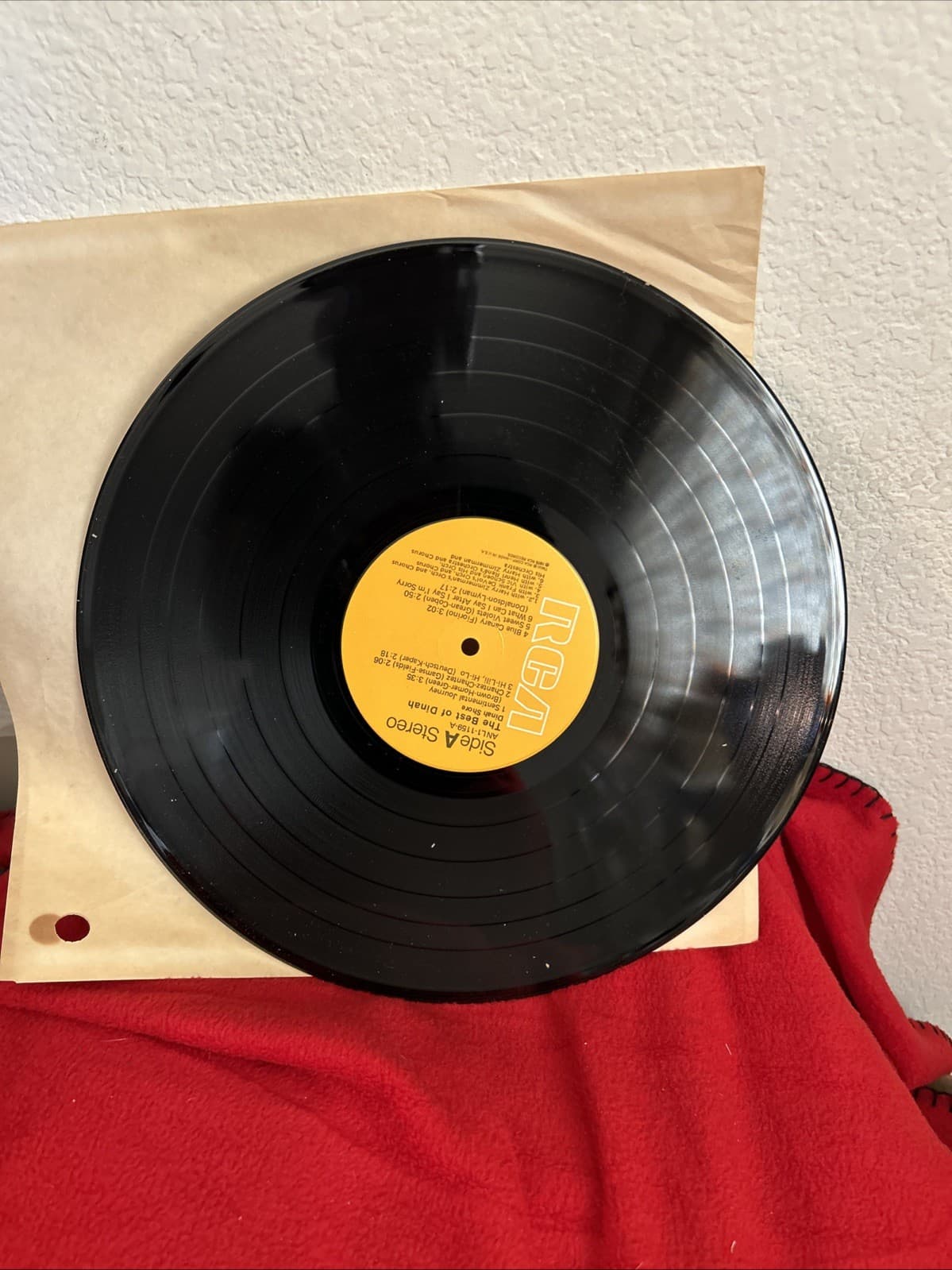 Dinah Shore The Best Of Vinyl LP Record 1975 RCA ANL-1-1159 USA With A Picture - Thumbnail 7