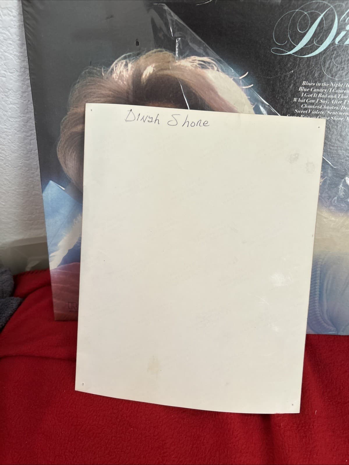 Dinah Shore The Best Of Vinyl LP Record 1975 RCA ANL-1-1159 USA With A Picture - Thumbnail 2