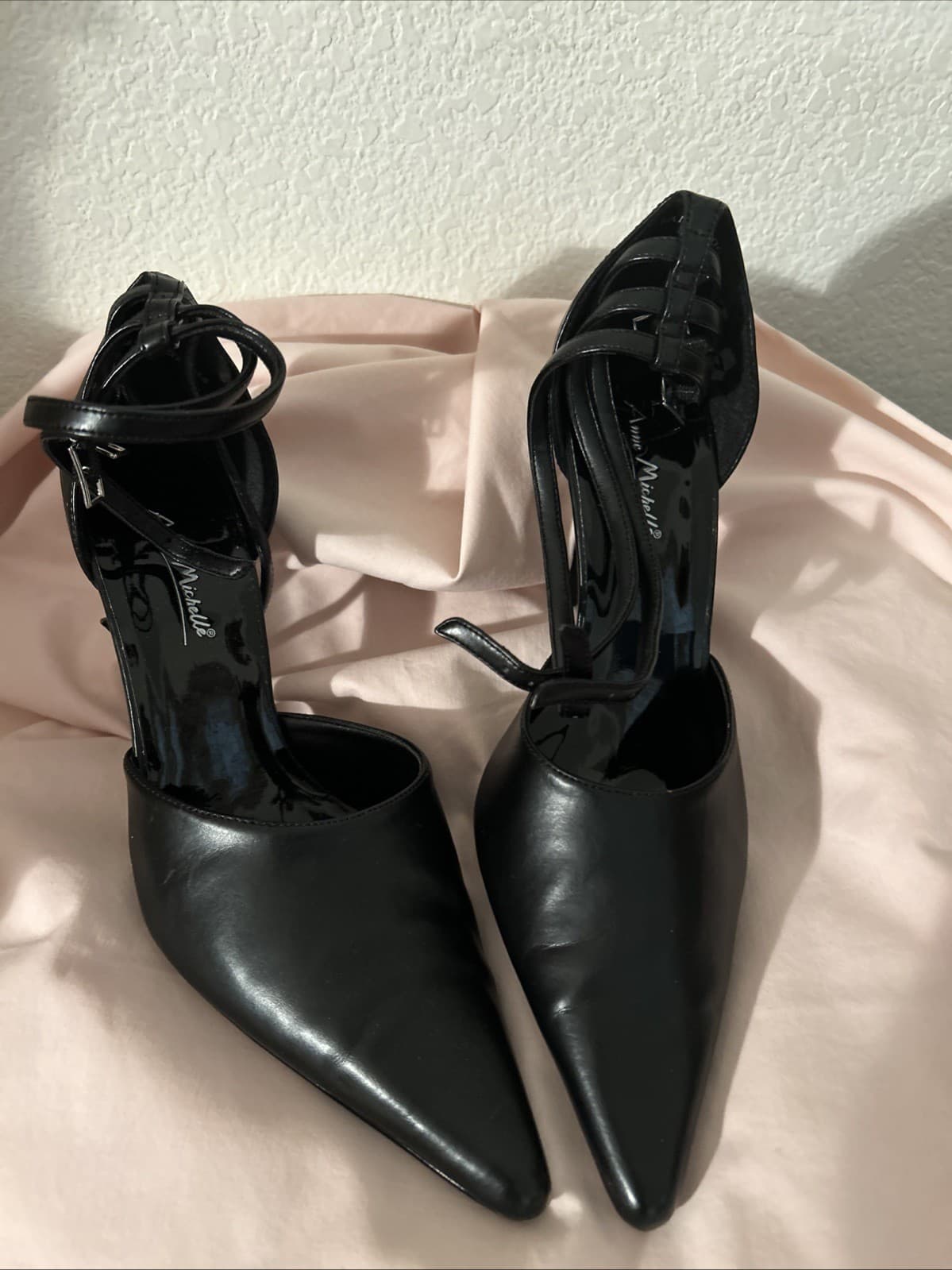 anne michelle heels Size 9 Black