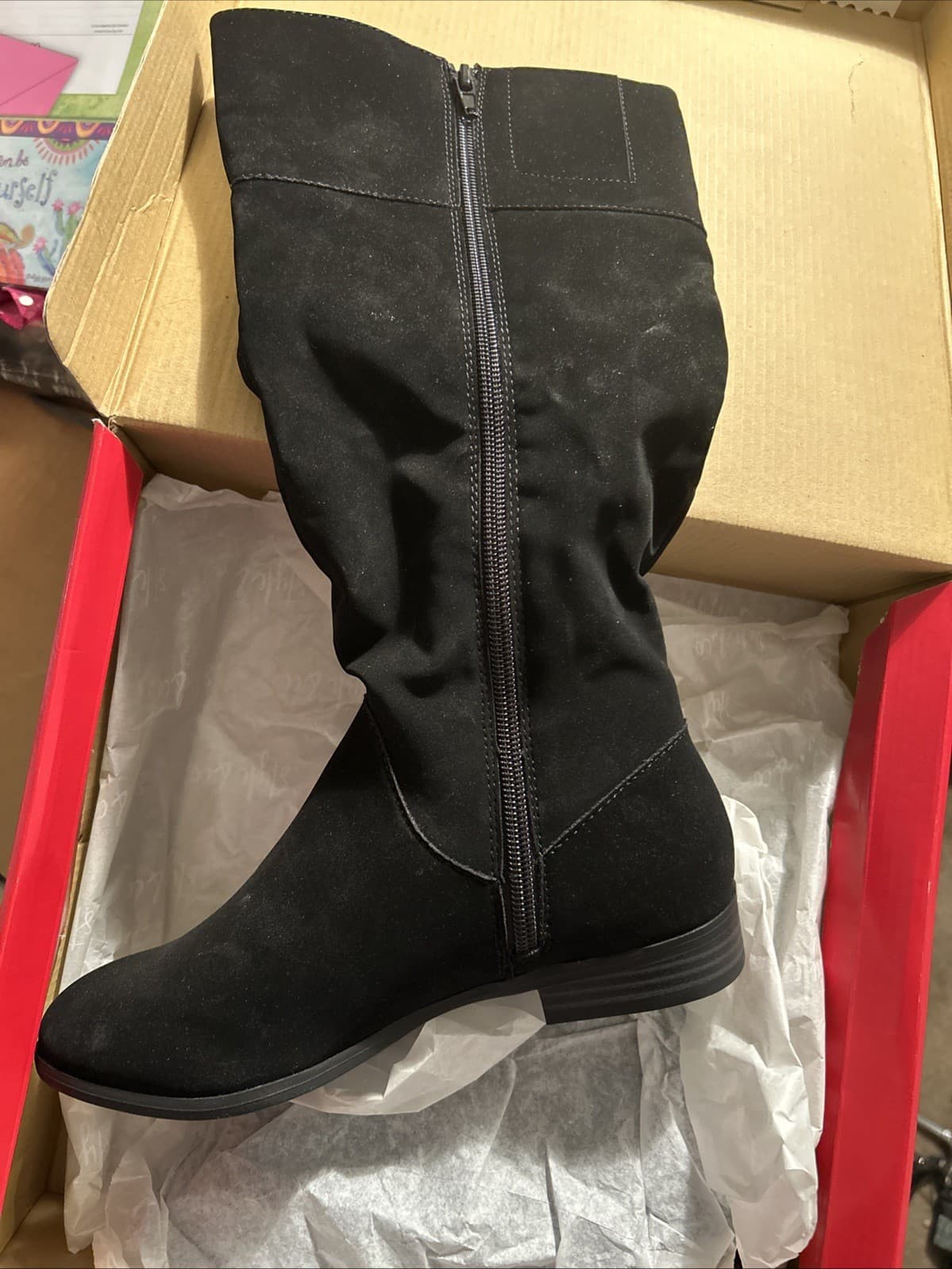 Women’s Black Suede Size 5M Style & Co Kelimaep - Thumbnail 2