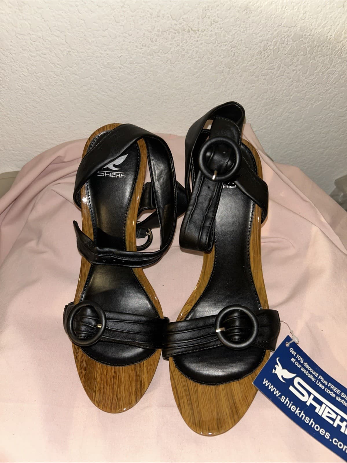 Women’s Black Pumps Size 9 New Sheikh