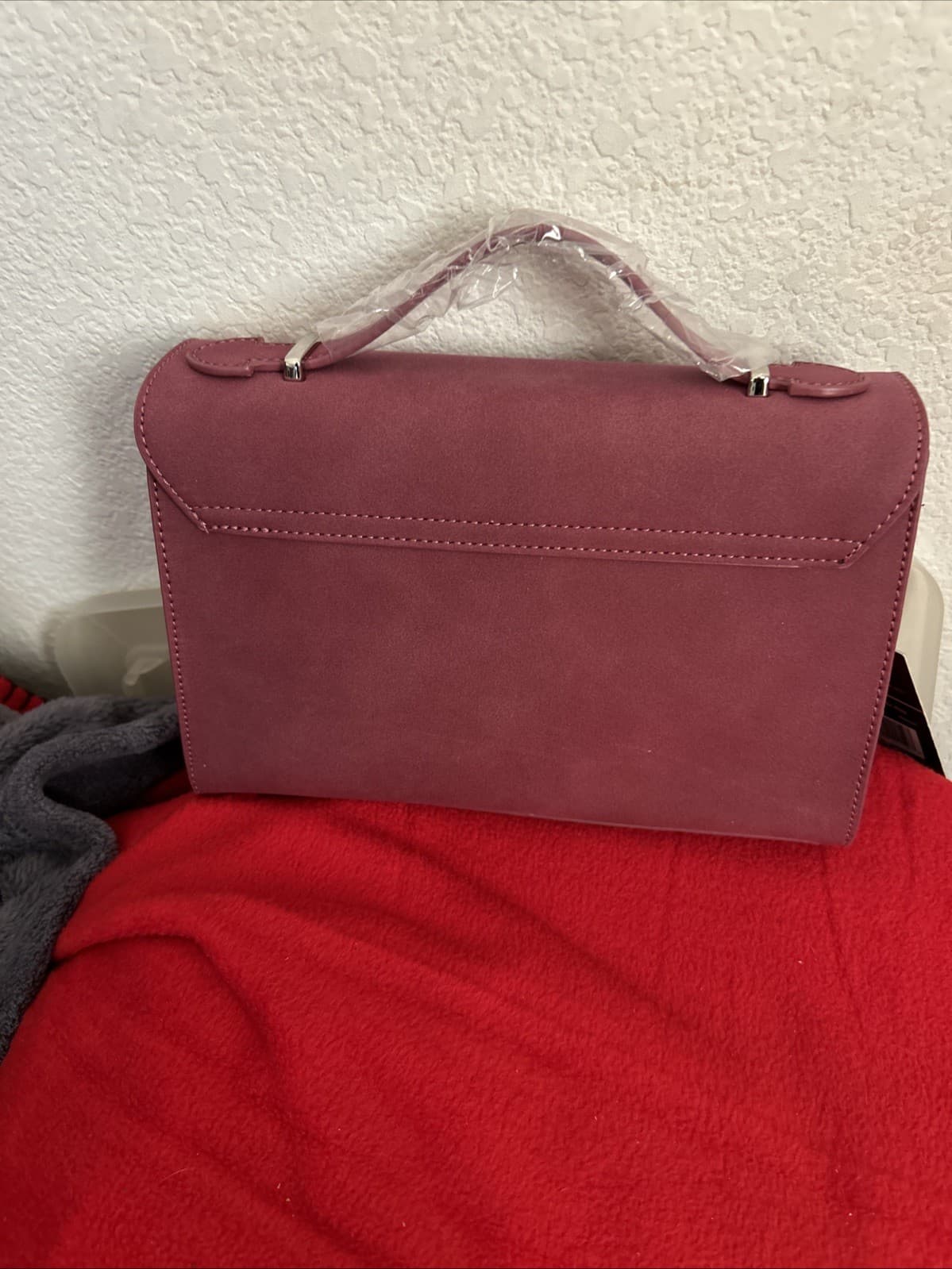 NEW Vanessa Williams Purse Merlot Posh Crossbody Bag Handbag With Tags - Thumbnail 2