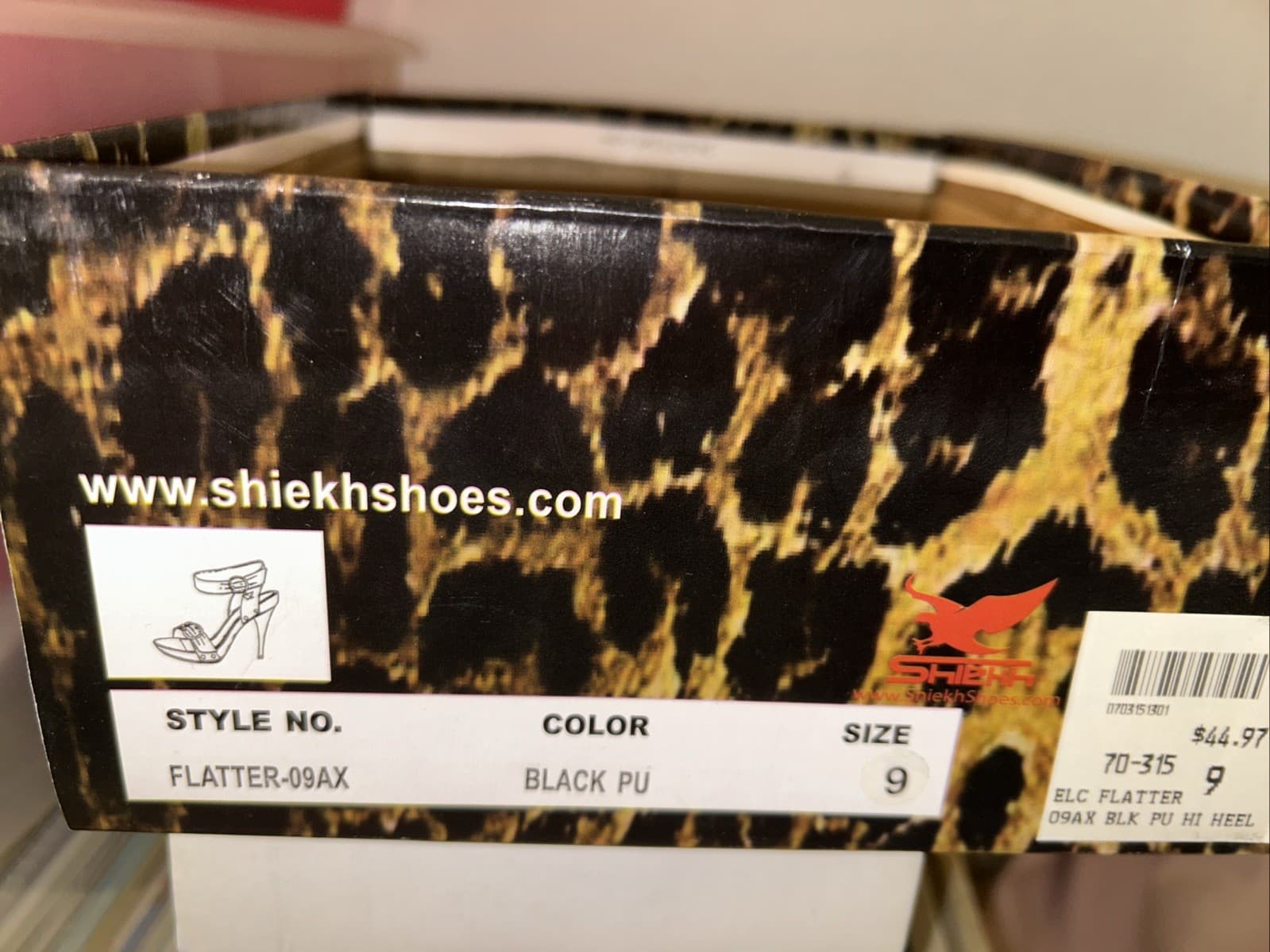 Women’s Black Pumps Size 9 New Sheikh - Thumbnail 5