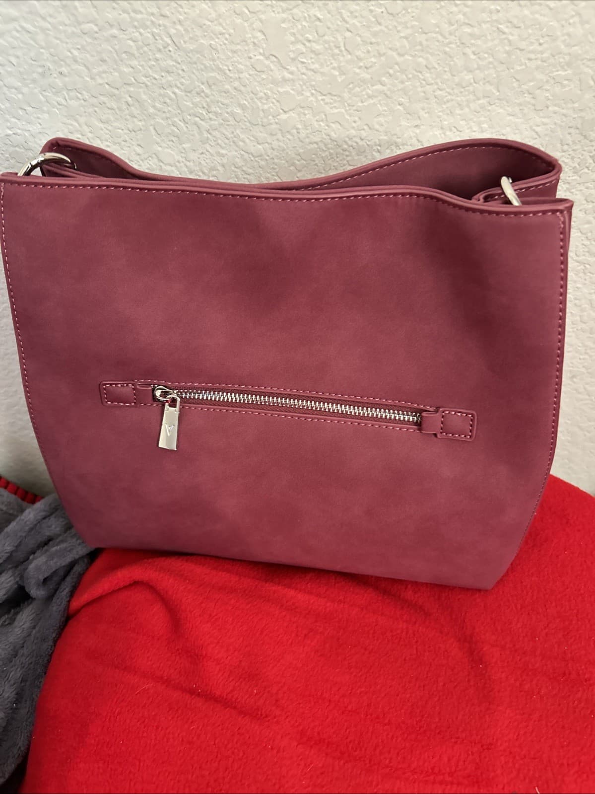 Vanessa Williams Posh Hobo Bag Purse Dust Bag Designer Business City Retro NWT - Thumbnail 2