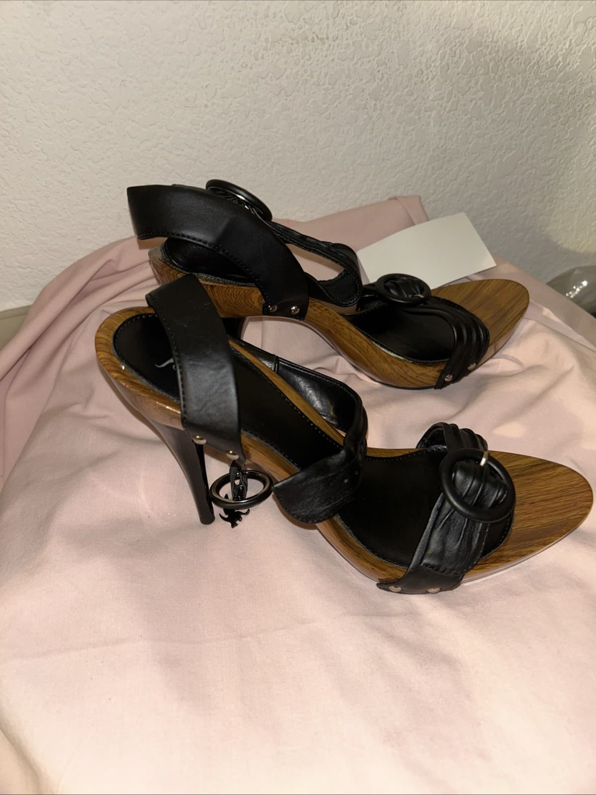 Women’s Black Pumps Size 9 New Sheikh - Thumbnail 2